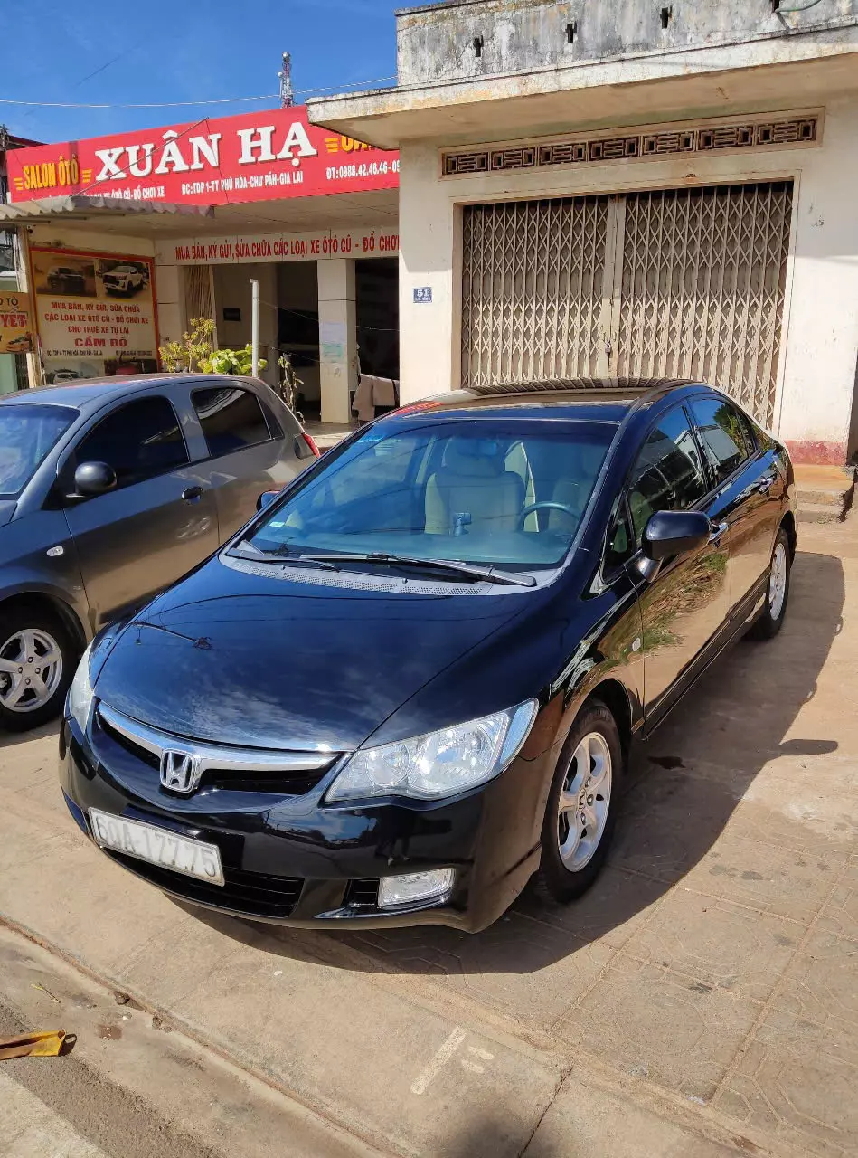 Chính chủ bán xe Honda Civic sản xuất 2008 đăng ký 2009 1.8 AT -4