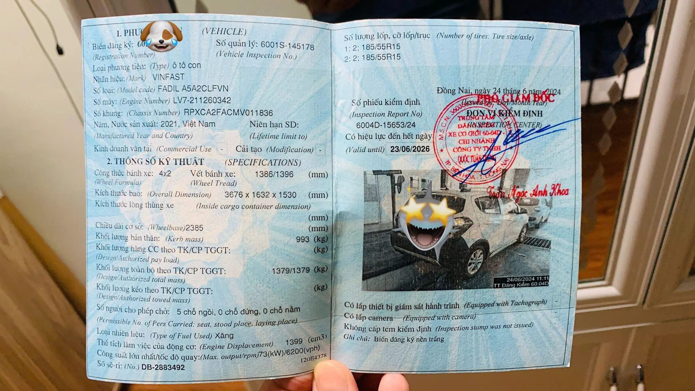 VinFast Fadil 2021 Tiêu chuẩn - 82000 km- 300 triệu-8