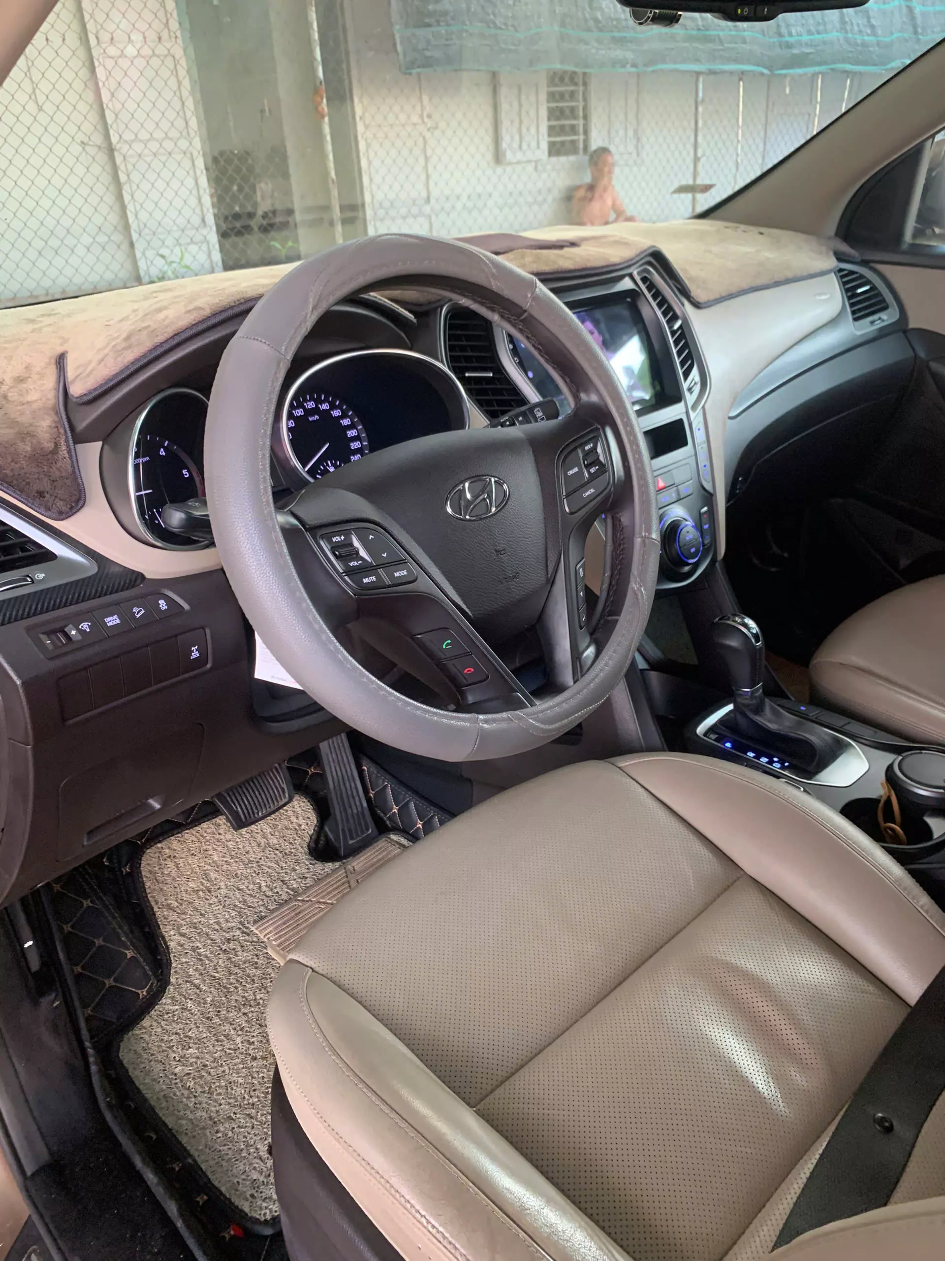 Chính chủ bán xe Huyndai Santafe máy dầu bản đủ -0