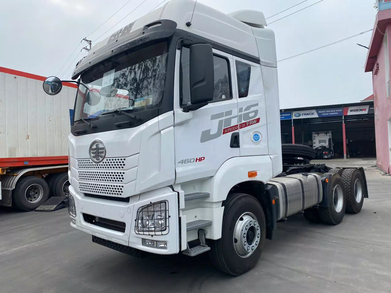 FAW 460 phiên bản Cầu dầu, Cầu láp -1