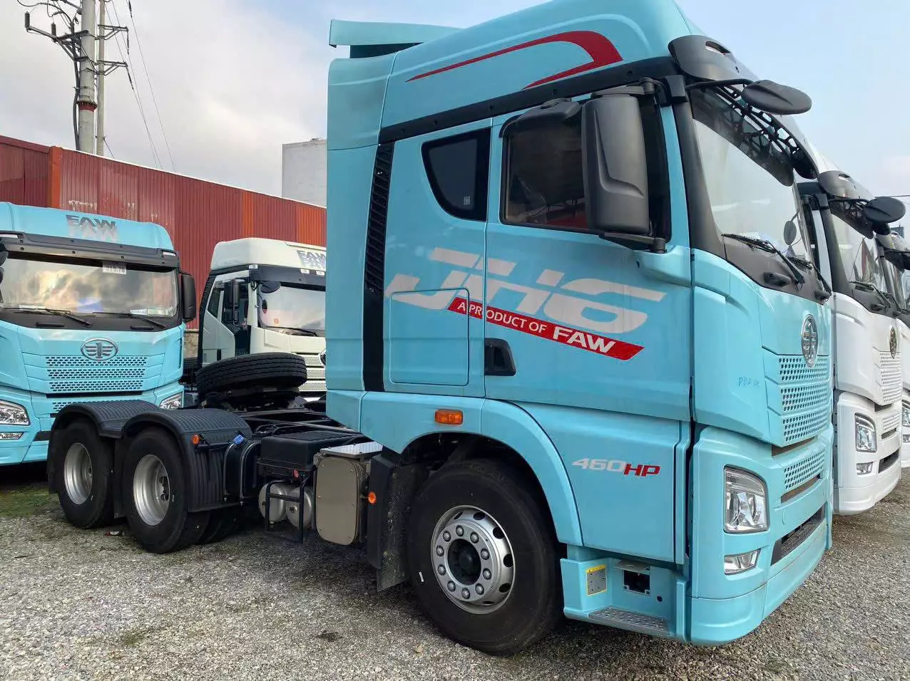 FAW 460 phiên bản Cầu dầu, Cầu láp -4