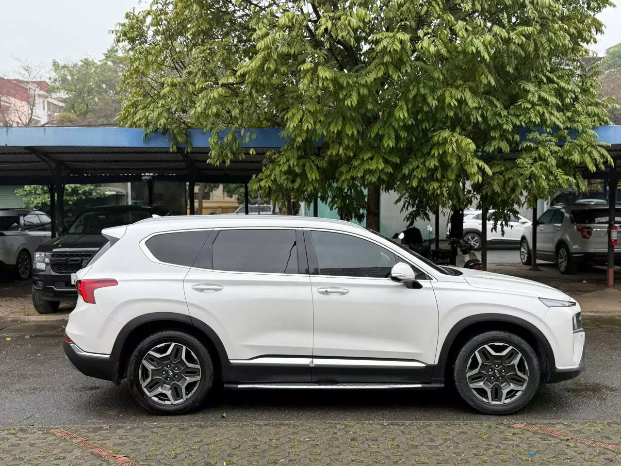 Santafe Máy Xăng Cao Cấp Nhất 2022 40.000km-1