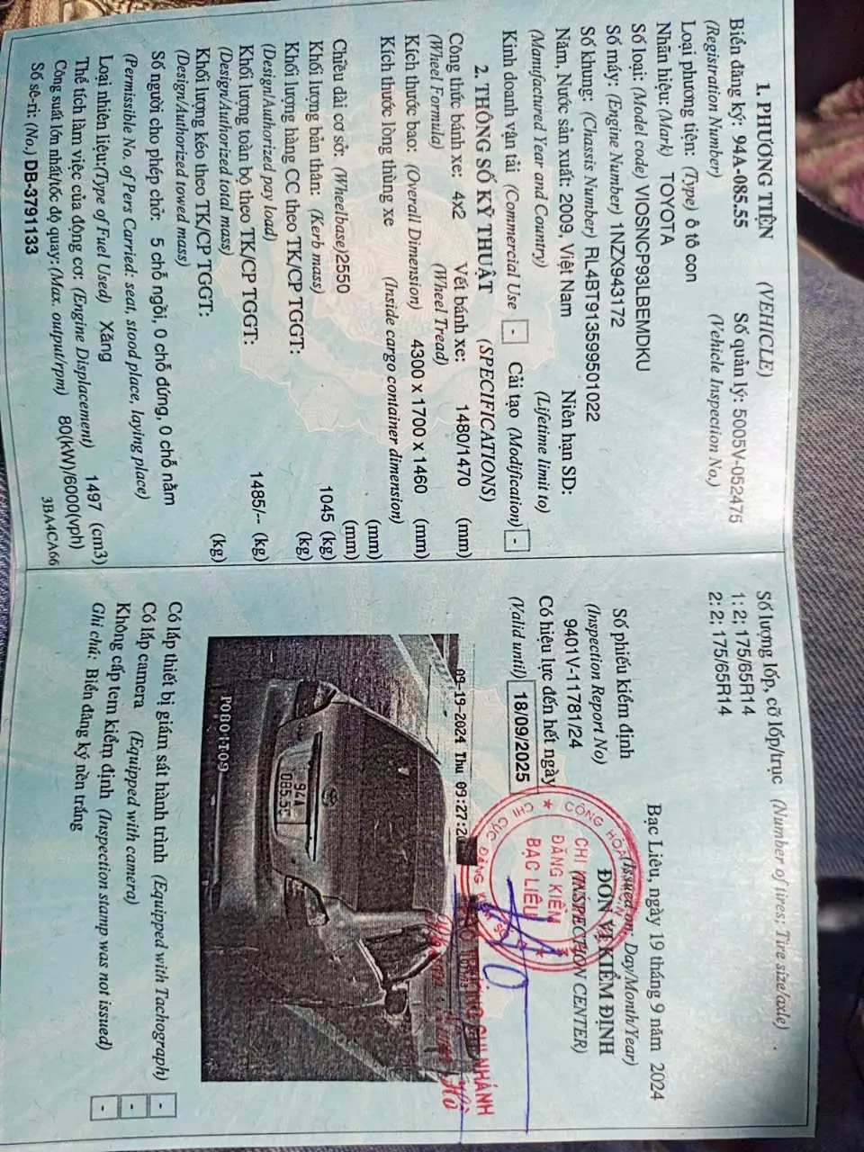 Toyota Vios 2012 1.5G - 150.000 km-140 triệu: sang tên chính chủ-2