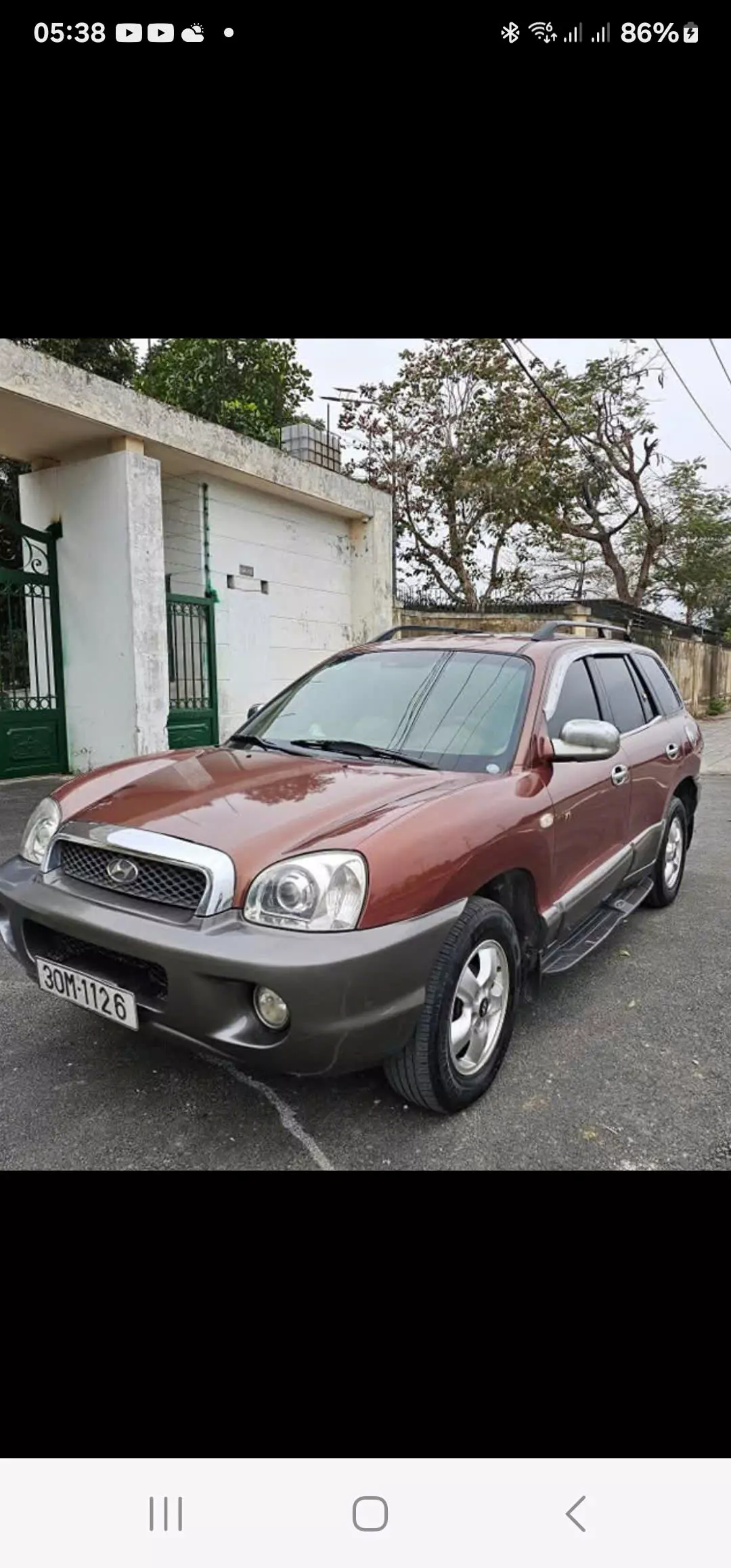 Hyundai SantaFe số tự động- 158 triệu-1