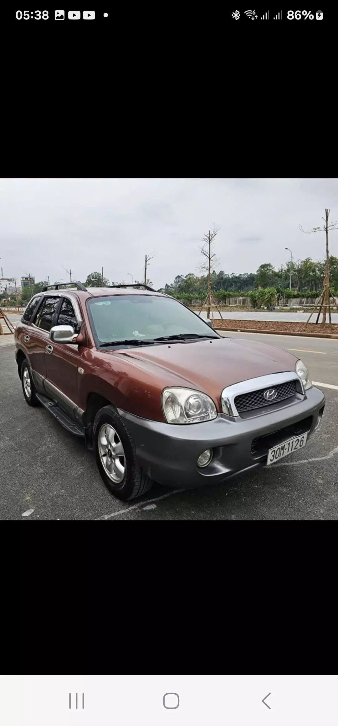 Hyundai SantaFe số tự động- 158 triệu-4