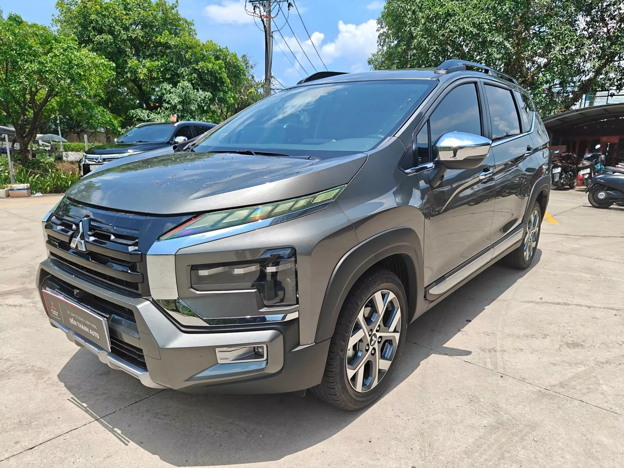 Bán xe Mitsubishi Xpander Cross 2024, màu xám, nhập khẩu chính hãng, giá tốt-2