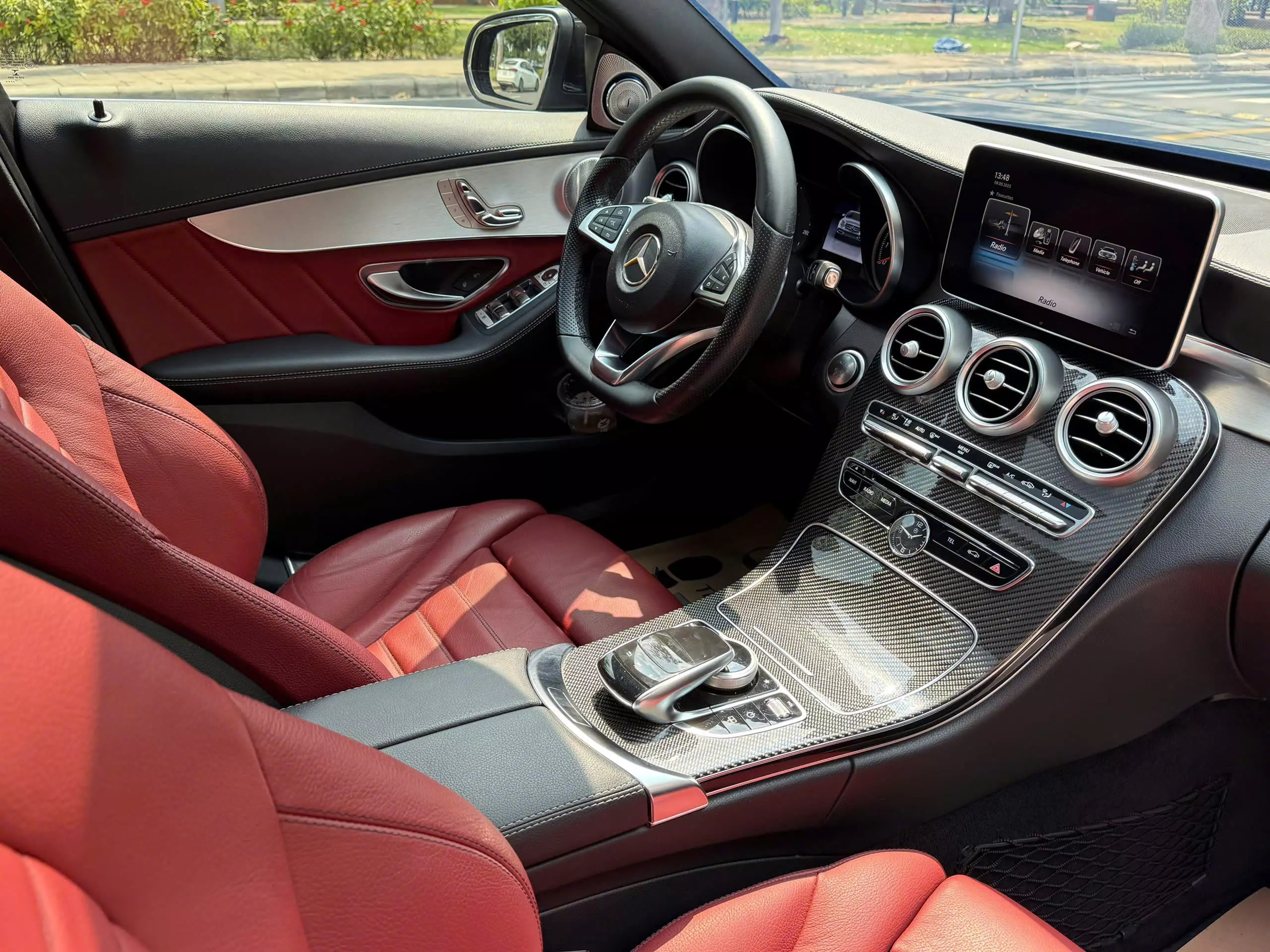 Mercedes C300 AMG sx 2017 model 2018 mẫu xe hộp số 9 cấp bản có carbon -6