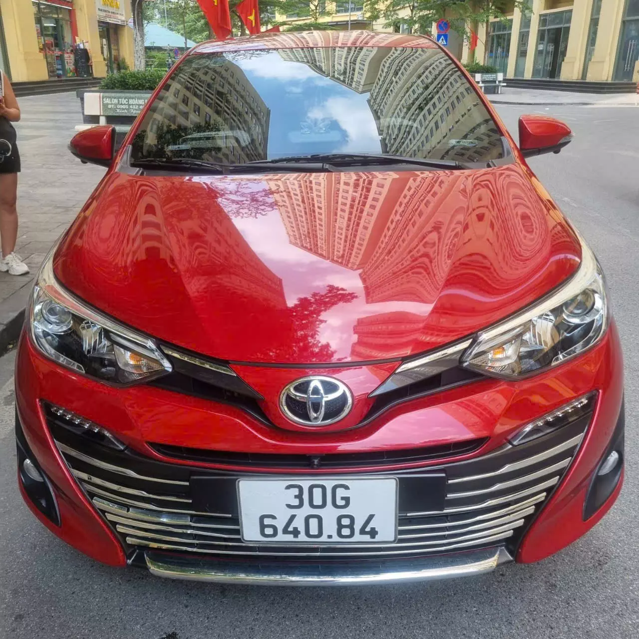 Toyota Vios 1.5G CVT đời 2020, màu đỏ-1