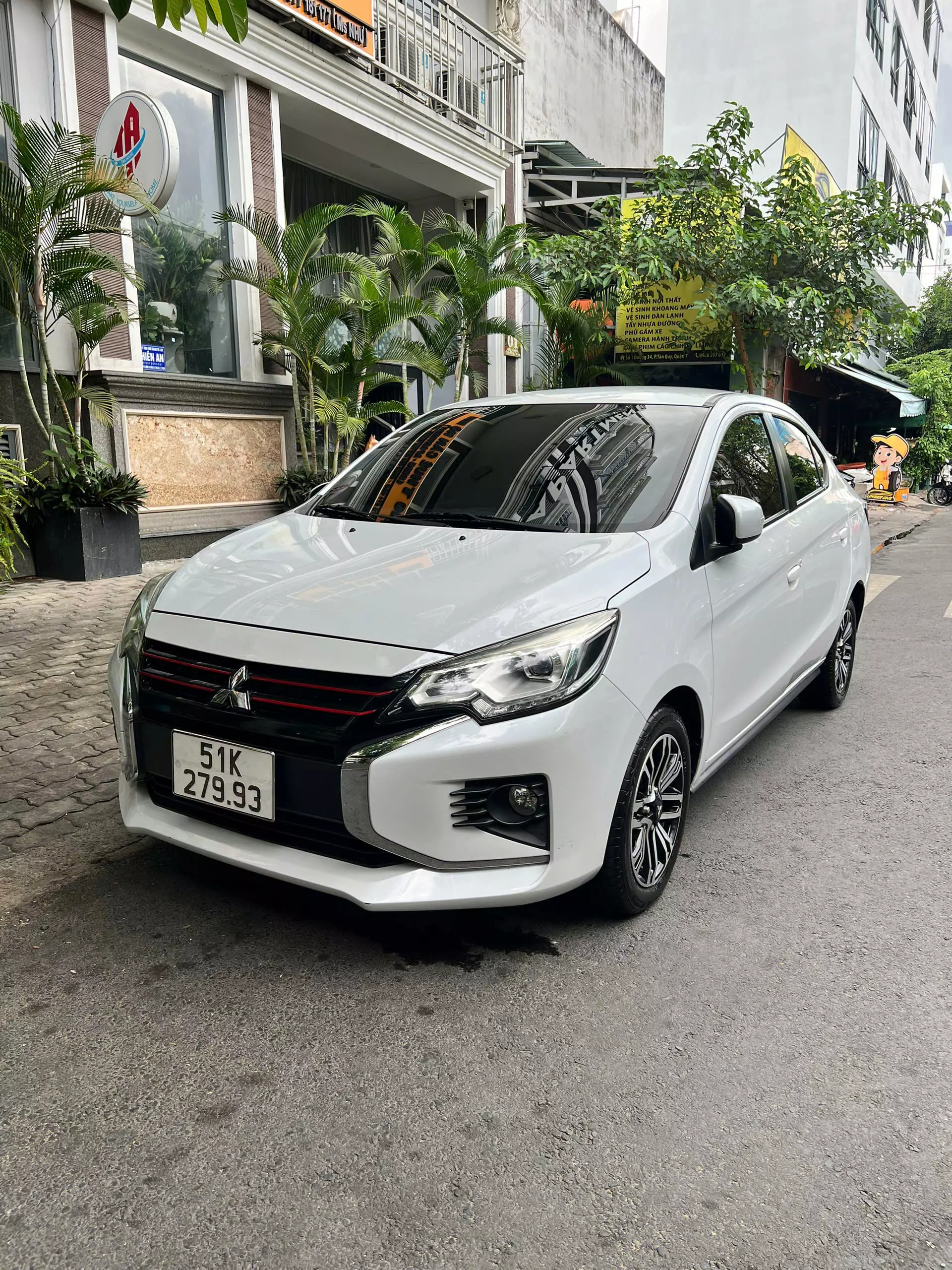 Mitsubishi Attrage: STĐ mới chạy 7.000km siêu lướt 4 võ theo xe-0