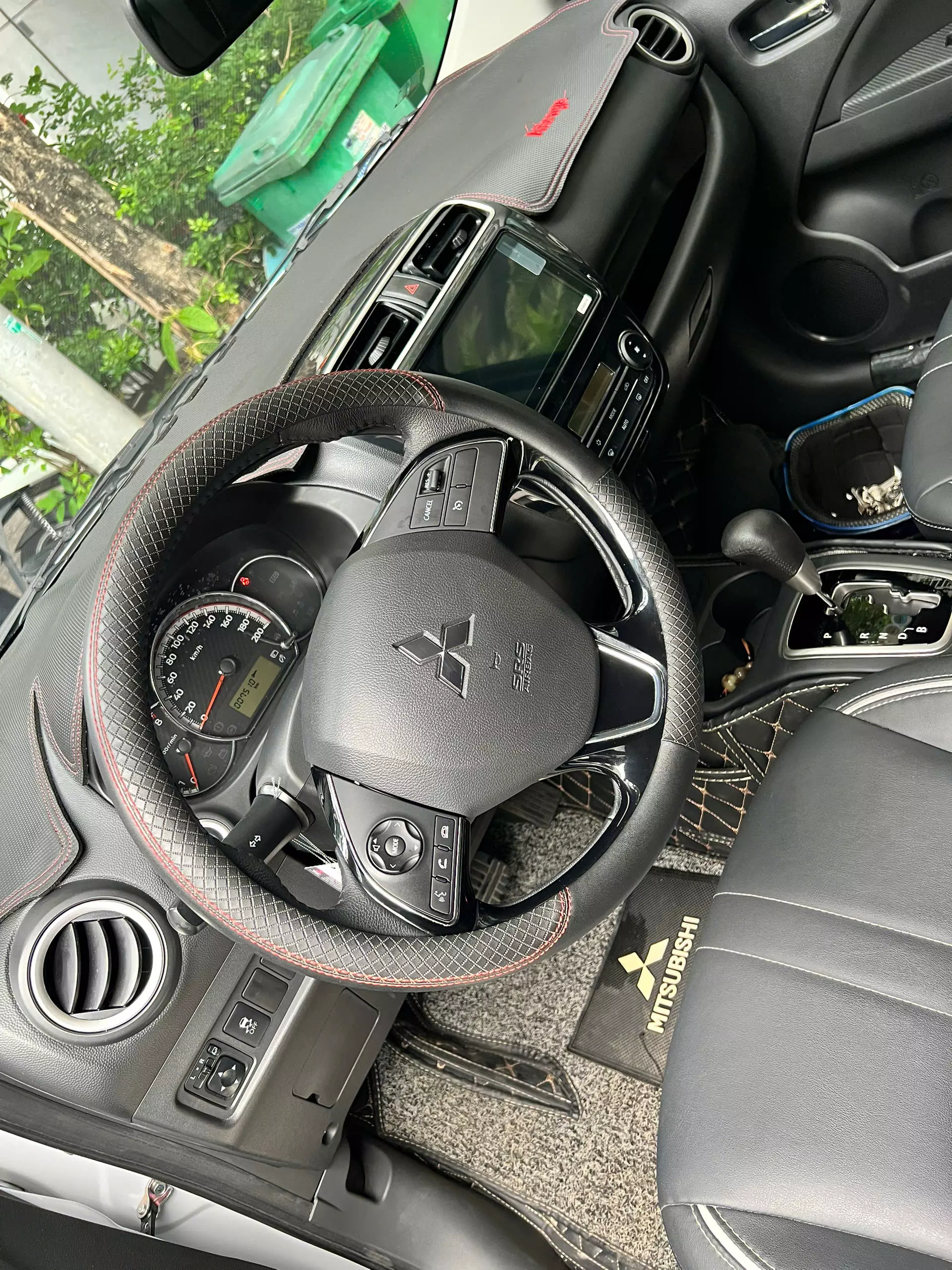 Mitsubishi Attrage: STĐ mới chạy 7.000km siêu lướt 4 võ theo xe-1