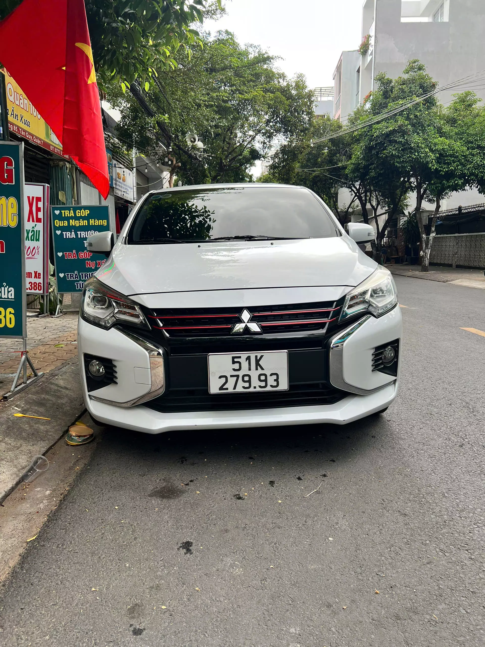 Mitsubishi Attrage: STĐ mới chạy 7.000km siêu lướt 4 võ theo xe-2