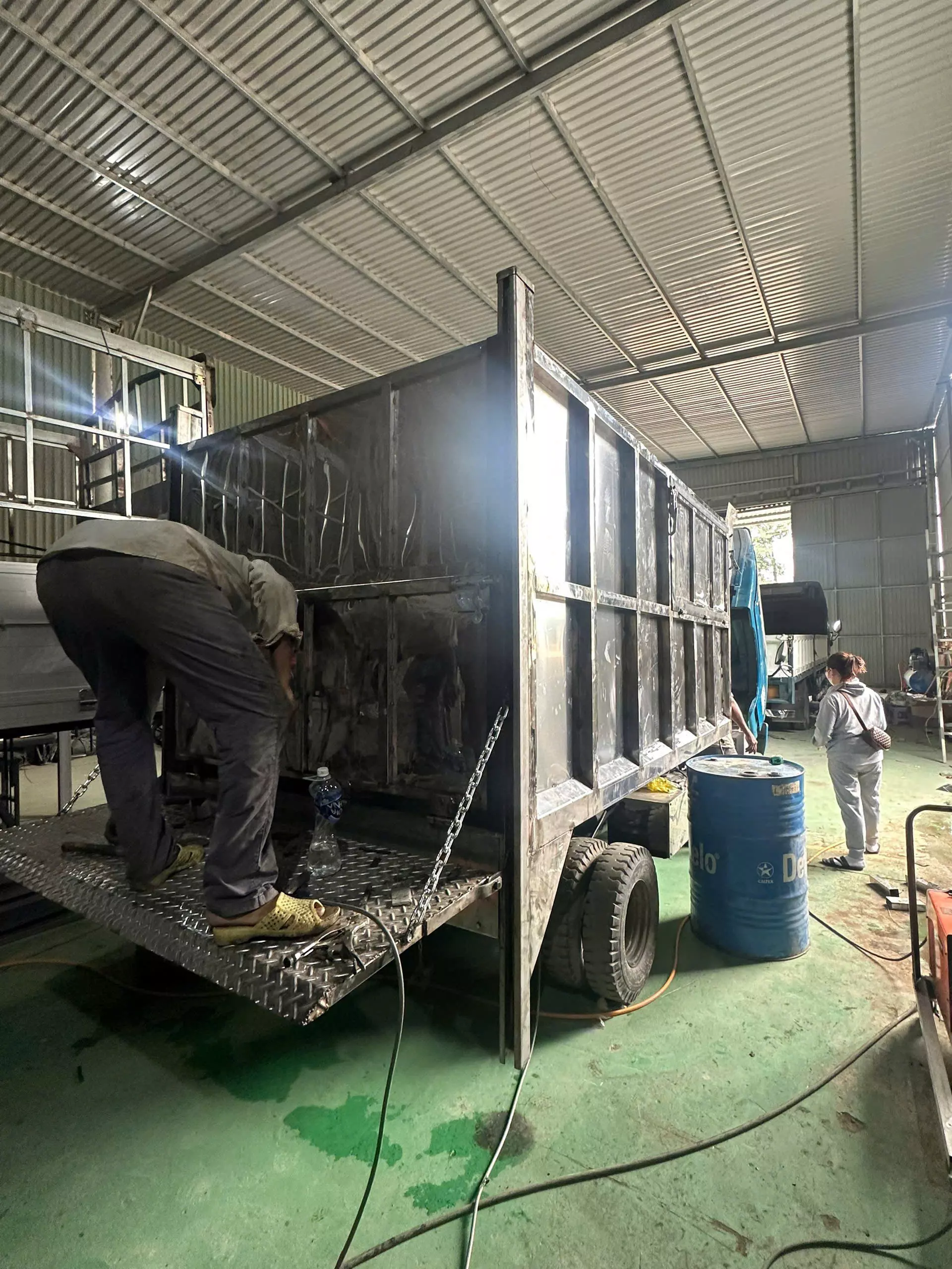 Bán xe chở rác K165, đời 2015-6