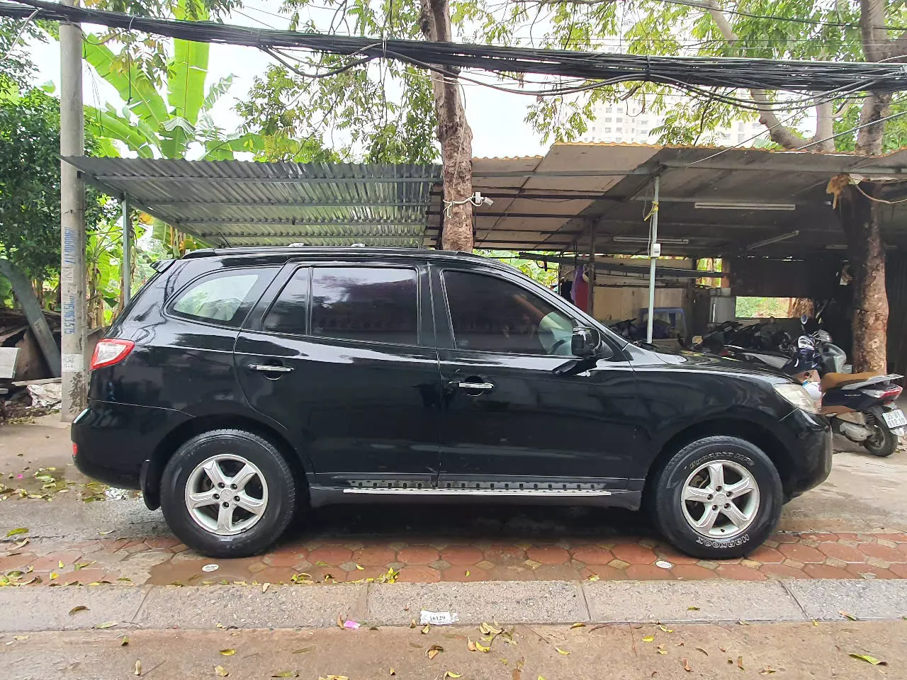 Chính chủ bán xe SANTAFE đăng ký 2009  máy  xăng 12 lít /100km, số tay-2