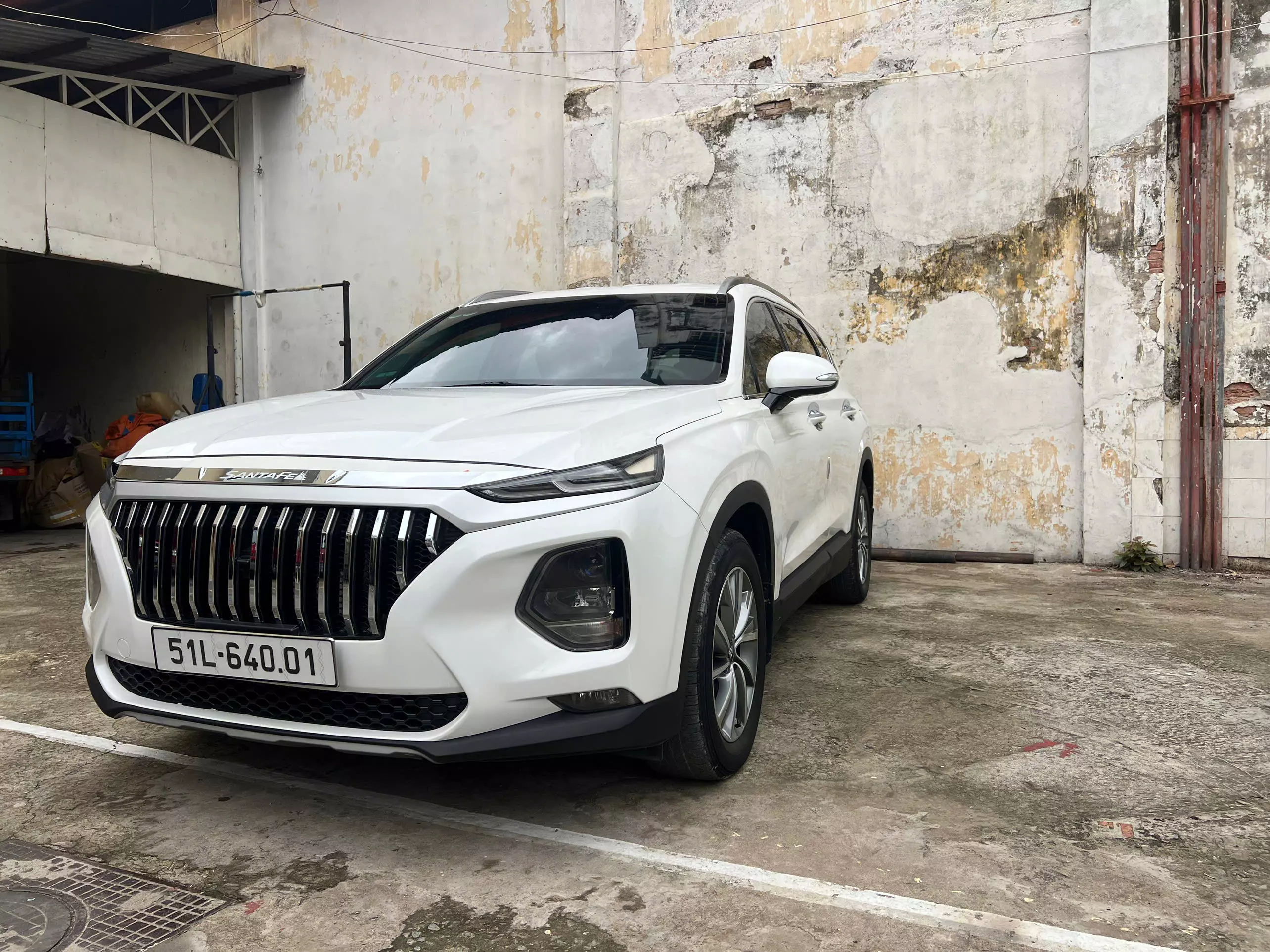 CẦN BÁN XE HYUNDAI SANTAFE 2019 – BẢN TIÊU CHUẨN, MÁY DẦU-0