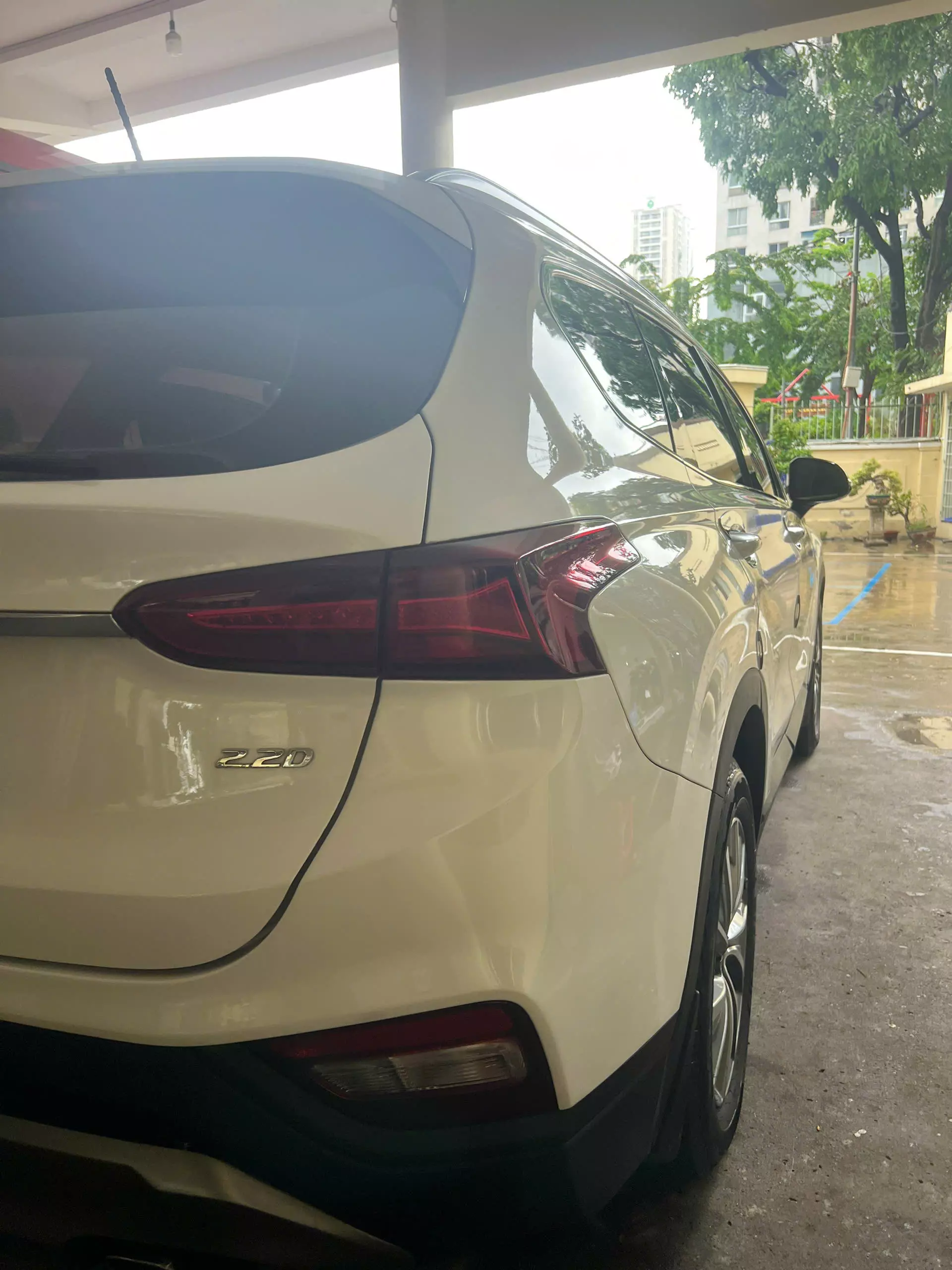 CẦN BÁN XE HYUNDAI SANTAFE 2019 – BẢN TIÊU CHUẨN, MÁY DẦU-1