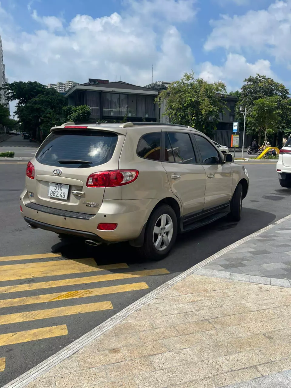 Huyndai santafe 2008 số tự động -3