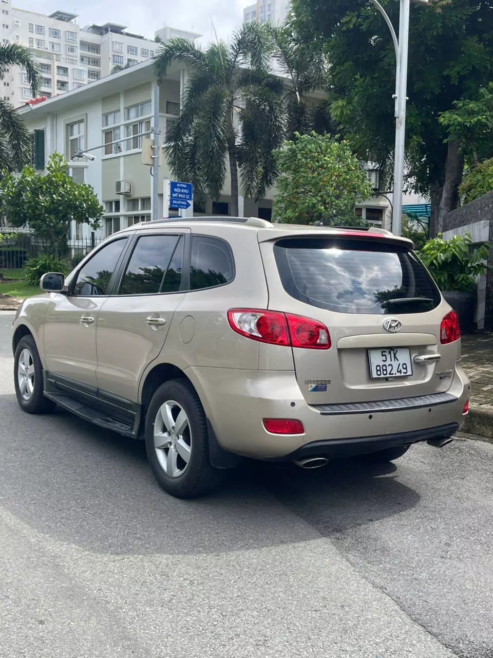 Huyndai santafe 2008 số tự động -2