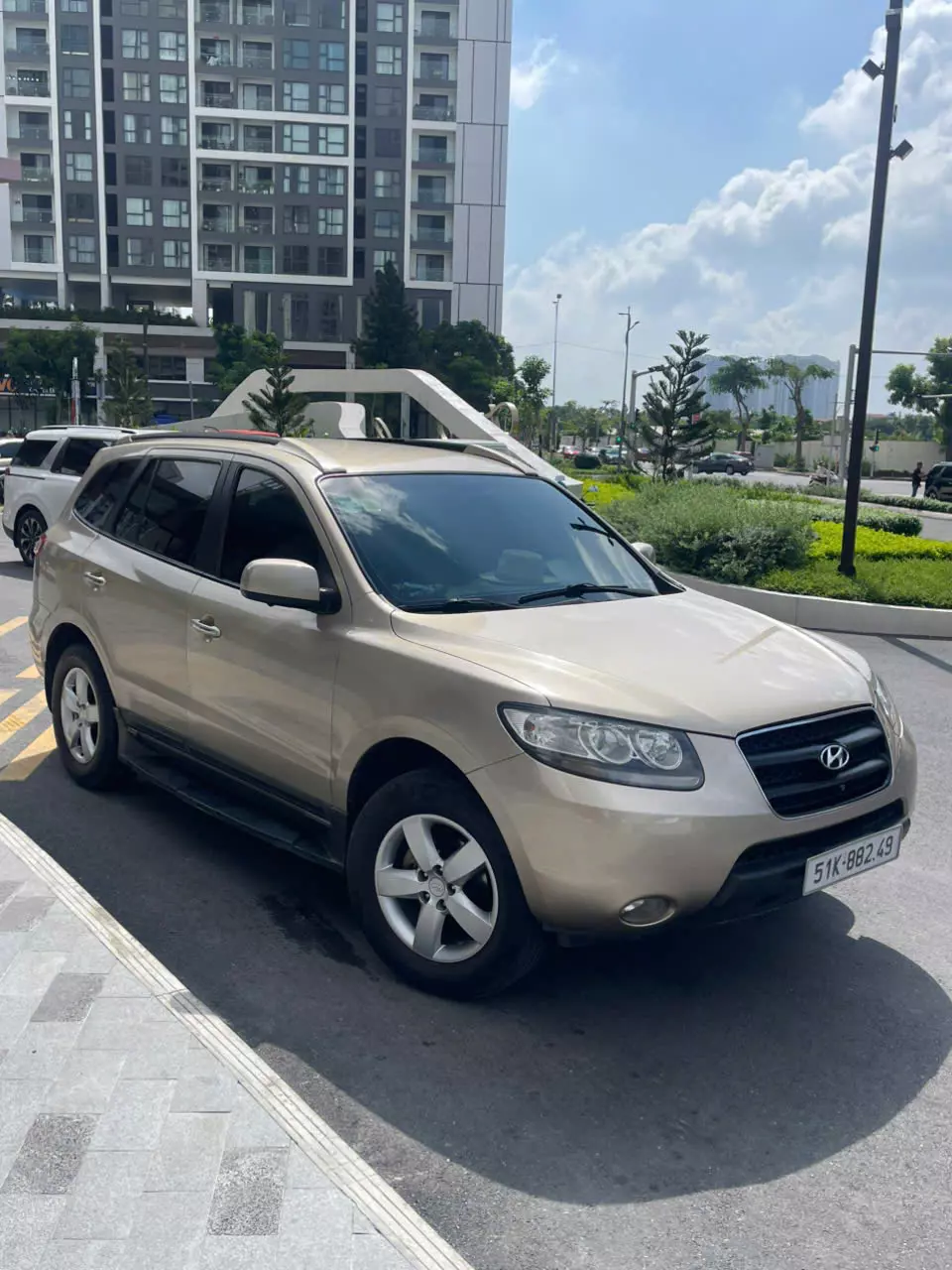 Huyndai santafe 2008 số tự động -4