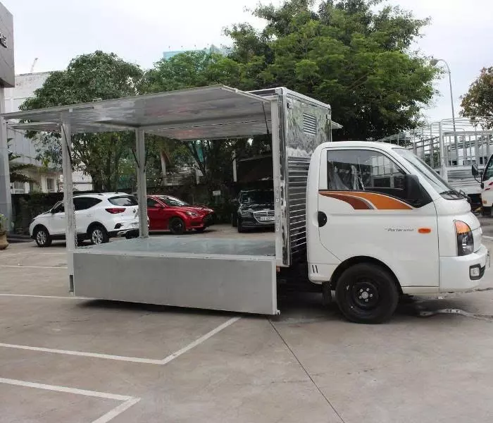 Cần bán Hyundai Porter Cánh dơi màu xanh lam-6
