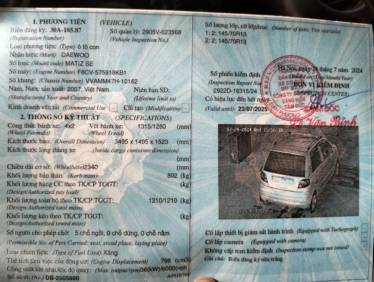 CHÍNH CHỦ CẦN BÁN XE DAEWOO 2007-0