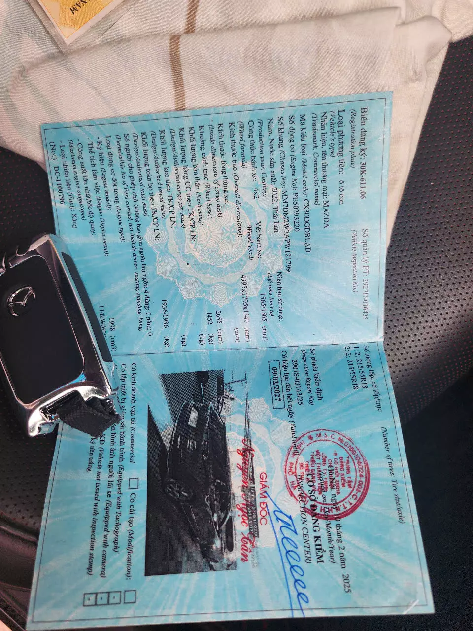 Chính chủ bán xe MAZDA CX30 sản xuất năm 2022 -0