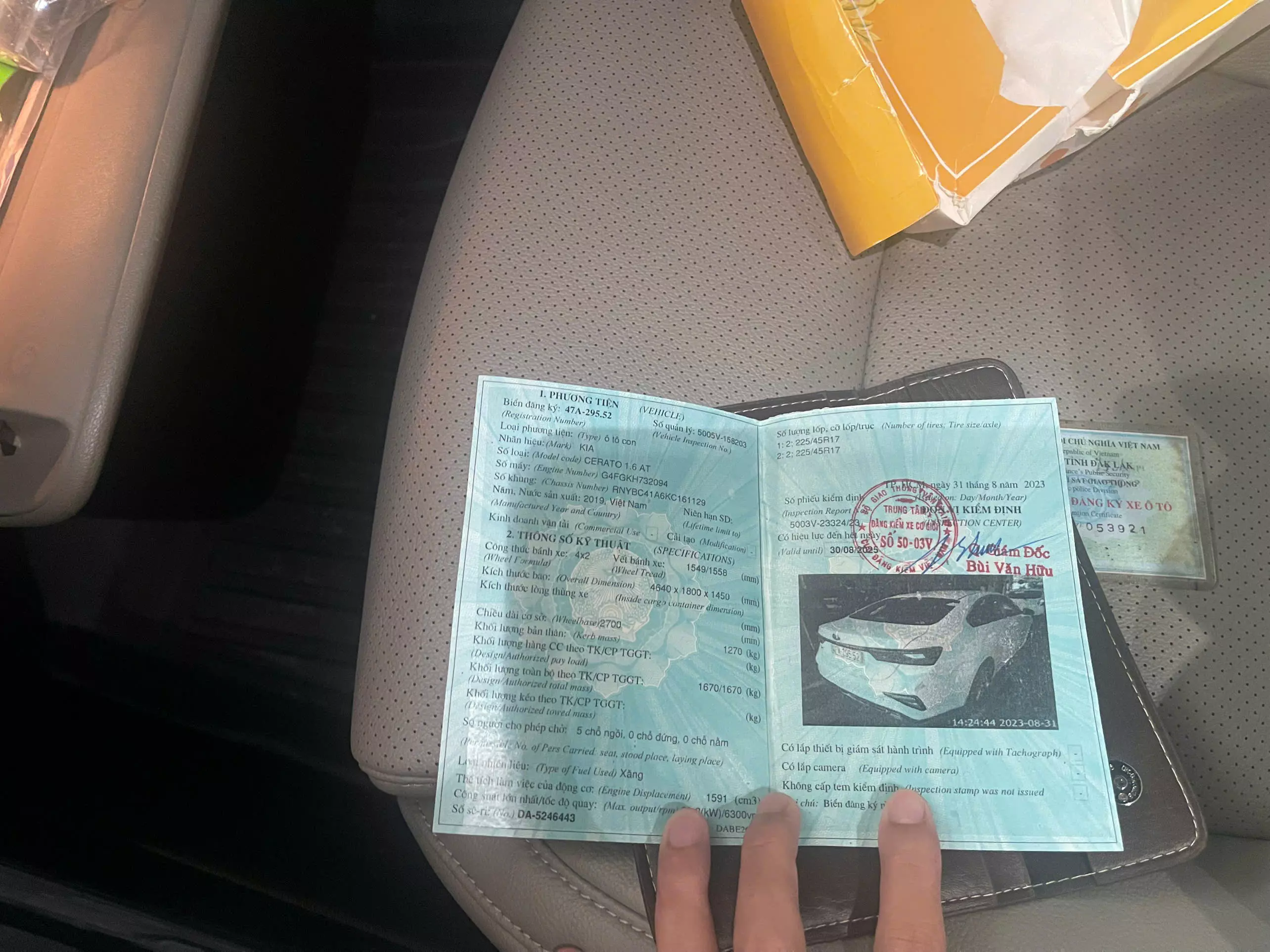 CHÍNH CHỦ không có nhu cầu sử dụng cần  BÁN Ô TÔ CERATO Luxury-2