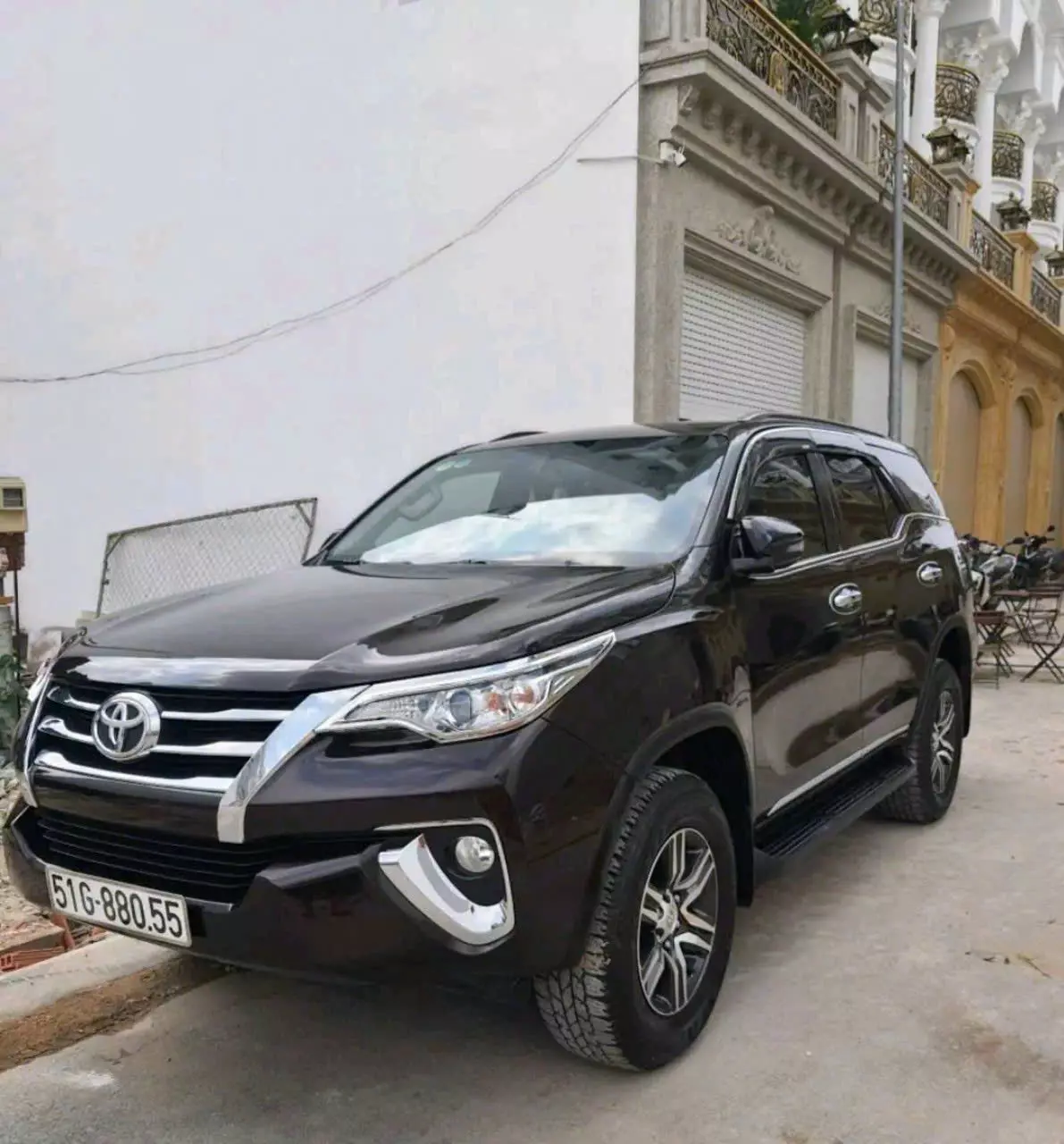  CẦN BÁN XE TOYOTA FORTUNER MÀU NÂU – BIỂN VIP TP.HCM -0