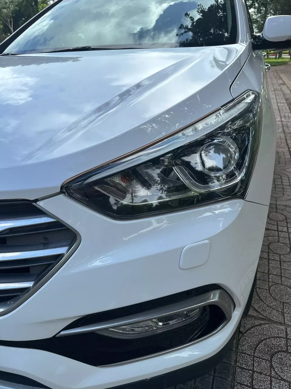 Chính chủ bán xe HUYNDAI SANTAFE sản xuất năm 2017-1