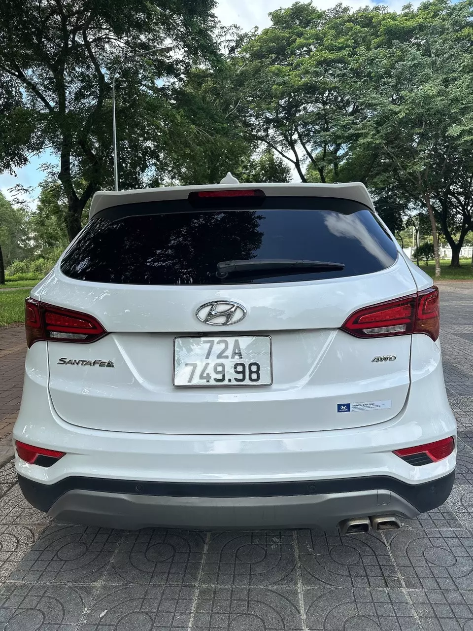 Chính chủ bán xe HUYNDAI SANTAFE sản xuất năm 2017-2