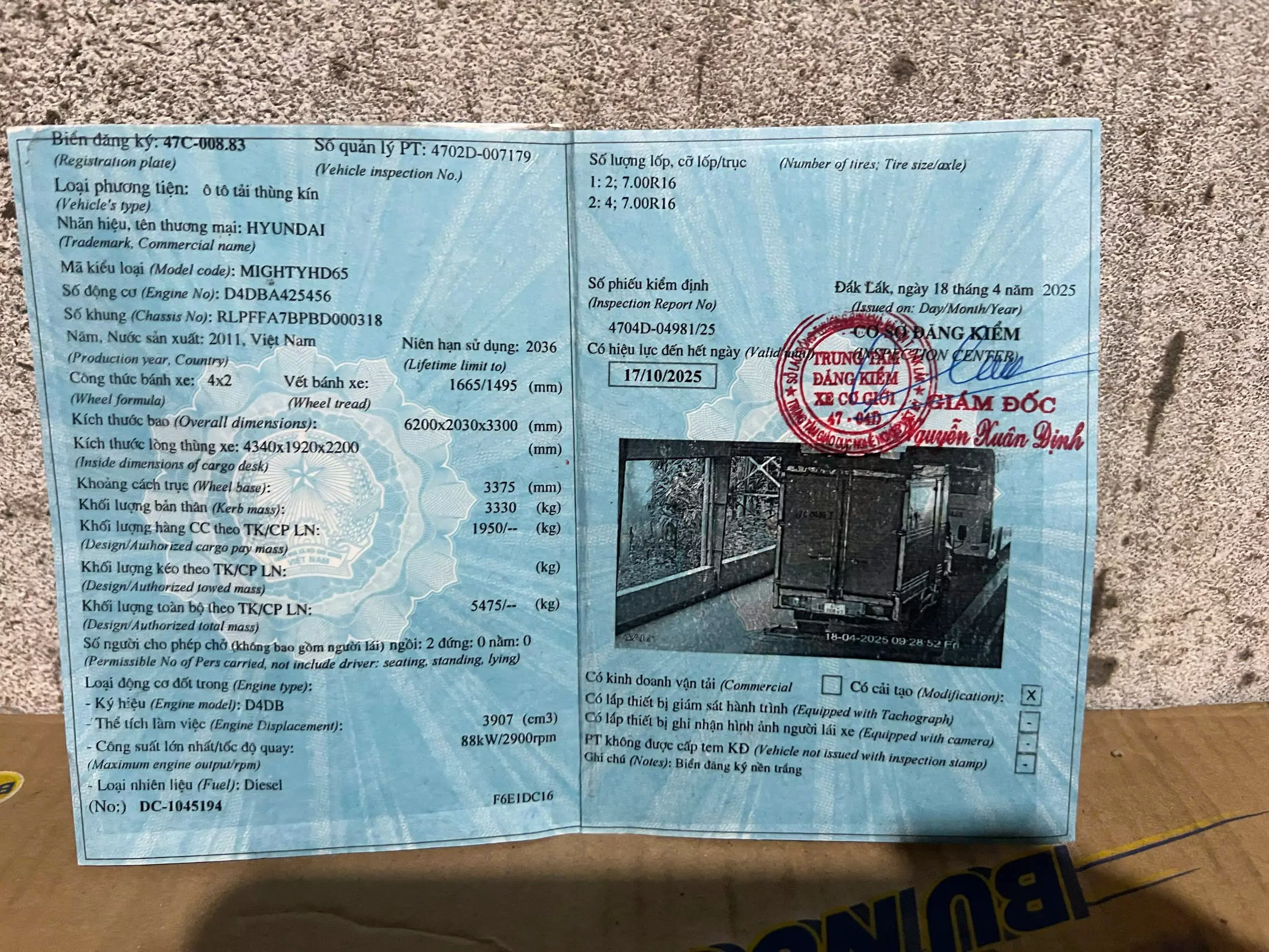 Bán xe tải Hyundai HD65 – 1.9 tấn-0