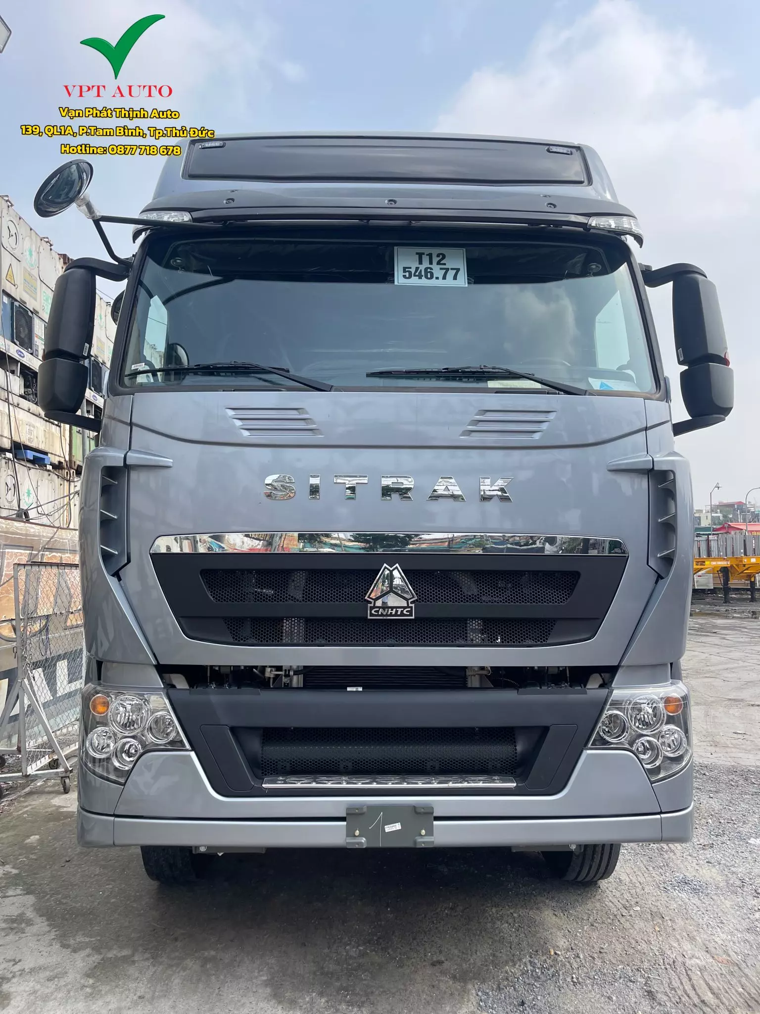 Bán Xe đầu kéo Howo Sitrak 430hp máy Weichai 2025, màu bạc, nhập khẩu nguyên chiếc -0