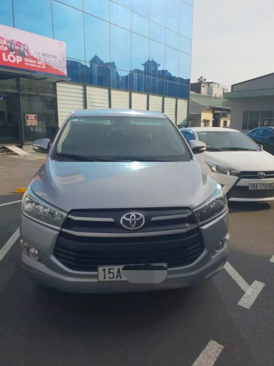 BÁN INNOVA 2017 2.0G SỐ TỰ ĐỘNG– MÀU BẠC – TẠI NGÔ QUYỀN, HẢI PHÒNG-0