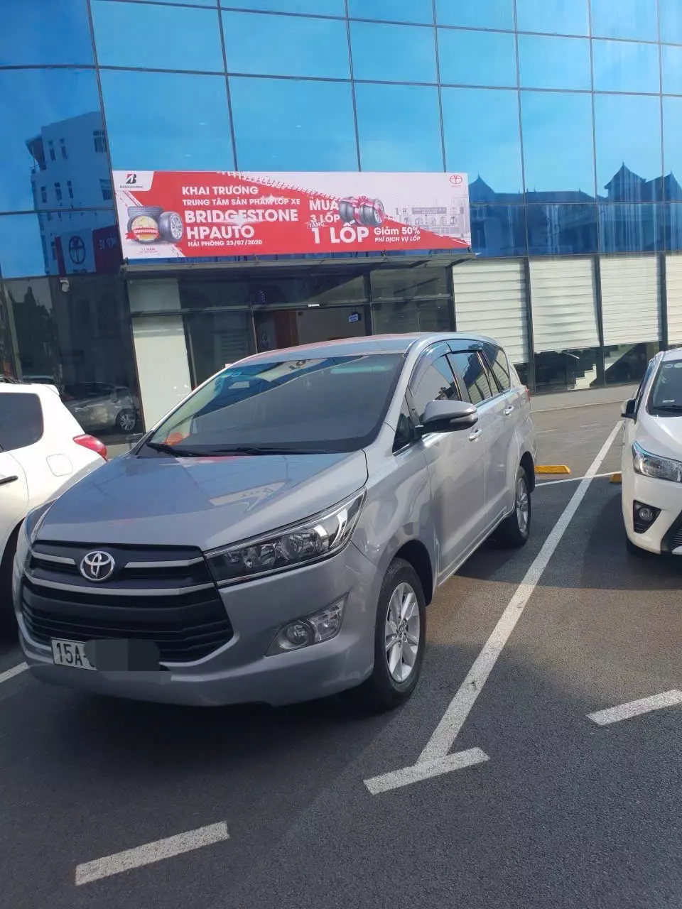 BÁN INNOVA 2017 2.0G SỐ TỰ ĐỘNG– MÀU BẠC – TẠI NGÔ QUYỀN, HẢI PHÒNG-1