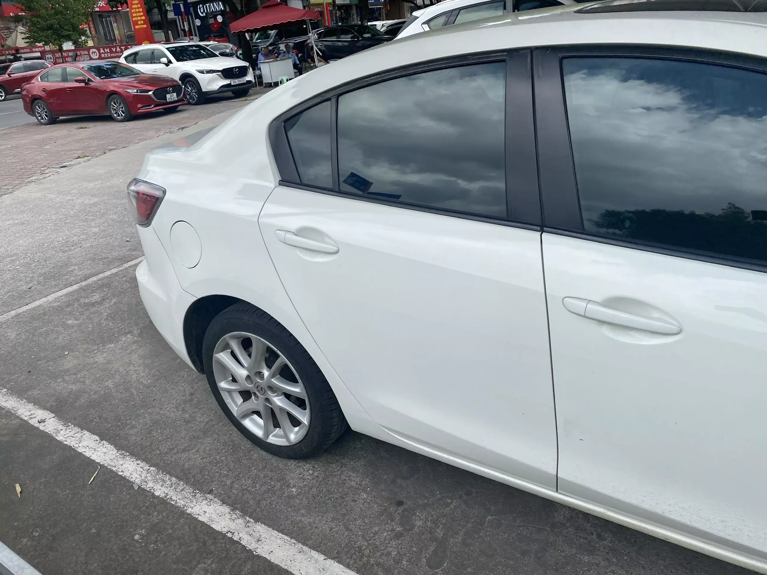 Chính chủ (Mỹ đình-Hà nội) bán Mazda 3S màu trắng-1
