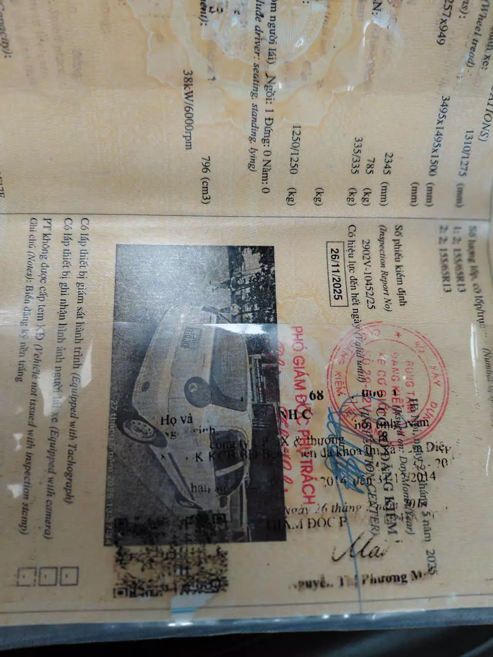 BÁN XE CHEVROLET SPARK VAN – 2011 -4