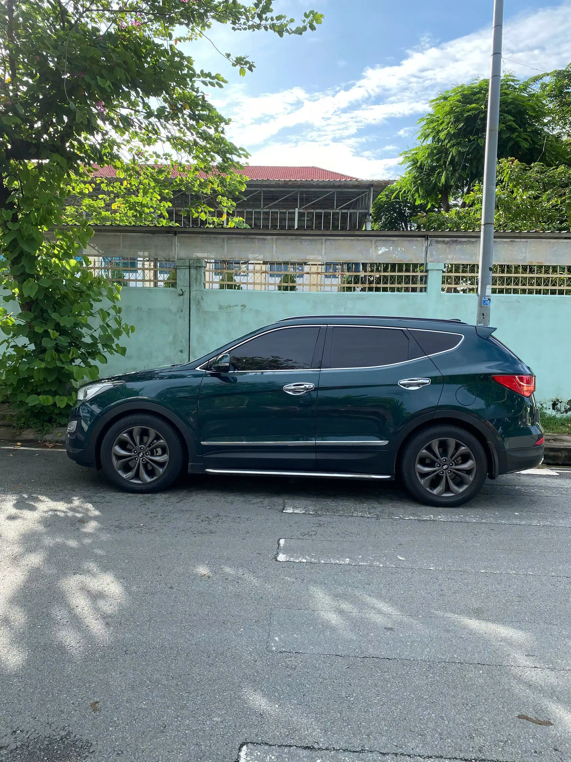 Hyundai Santafe 2014 bản full máy xăng 2 cầu, giá 480tr còn thương lượng-3