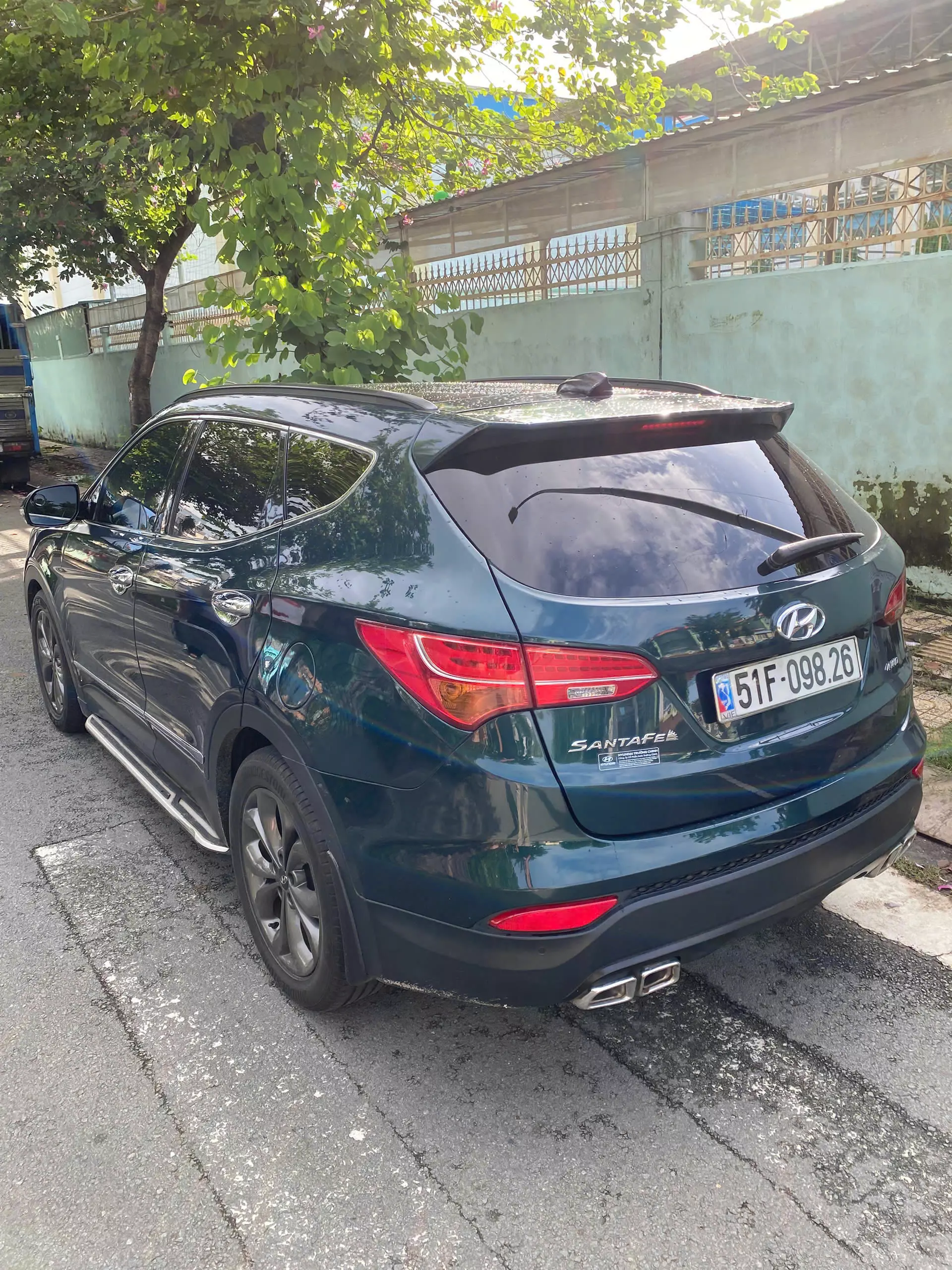 Hyundai Santafe 2014 bản full máy xăng 2 cầu, giá 480tr còn thương lượng-4