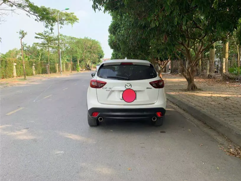 Chính chủ bán xe Mazda cx5, bản 2.0, màu trắng, sản xuất năm 2016 số tự động-3