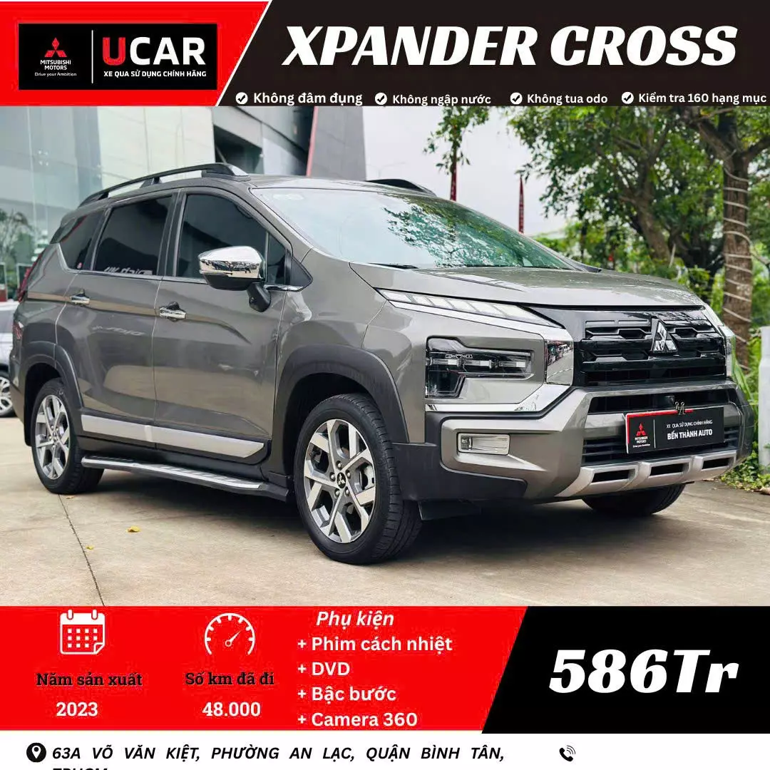 Xpander Cross 2023 màu Nâu sang trọng – Xe lướt cực mới, full option, nhập Indonesia-0