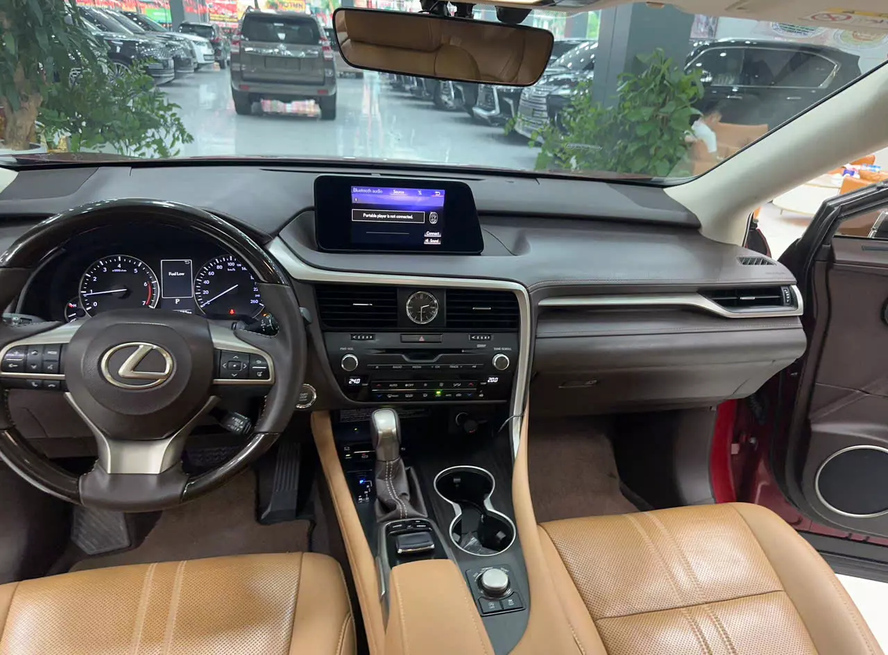Bán Lexus RX200t sản xuất năm 2016 đăng ký 2017 một chủ từ đầu màu đỏ nội thất nâu-9