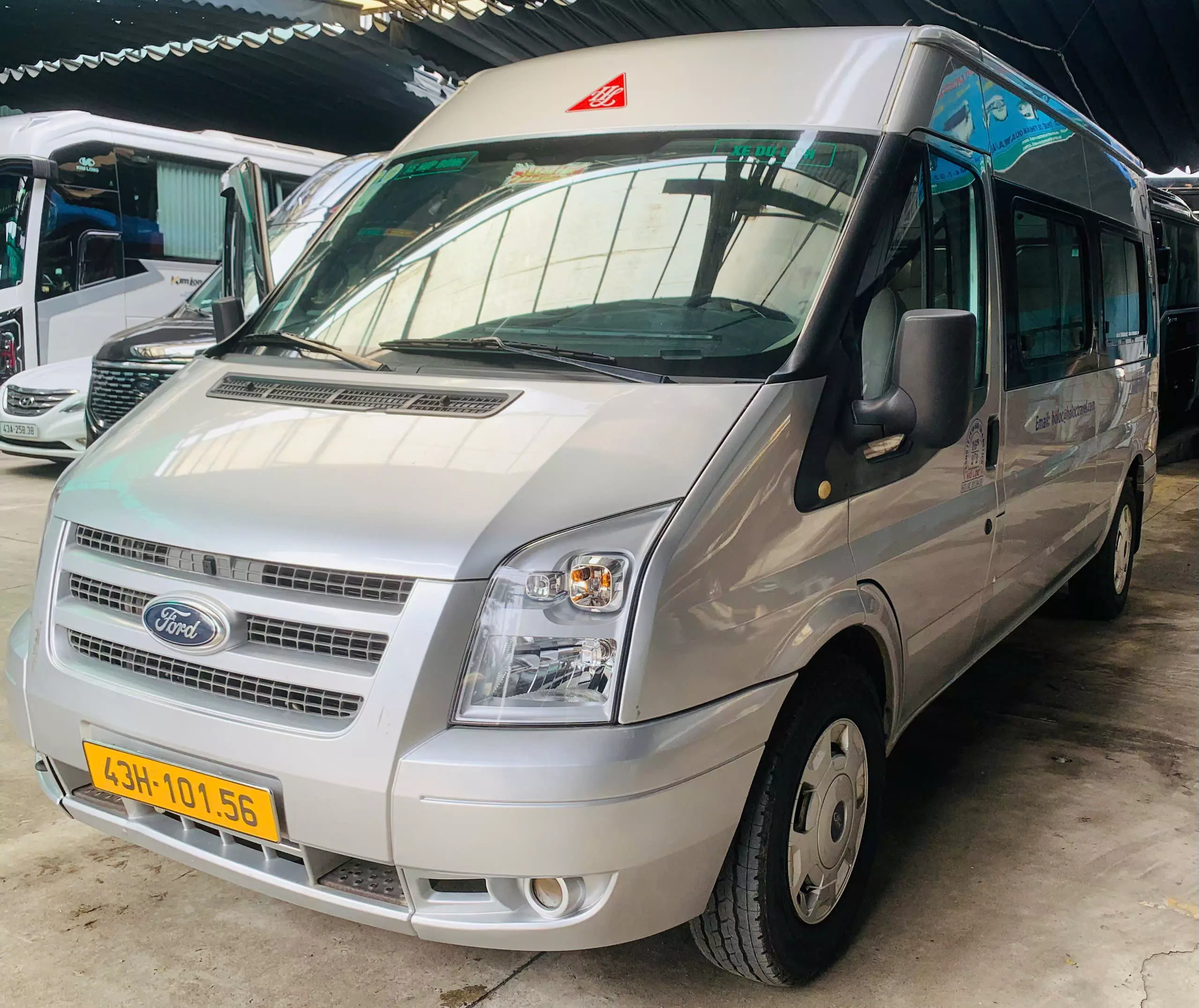 Ford Transit – Bán xe ô tô khách 16 chỗ, đời 2012 – Xe công ty Hồ Lộc tại Đà Nẵng-1