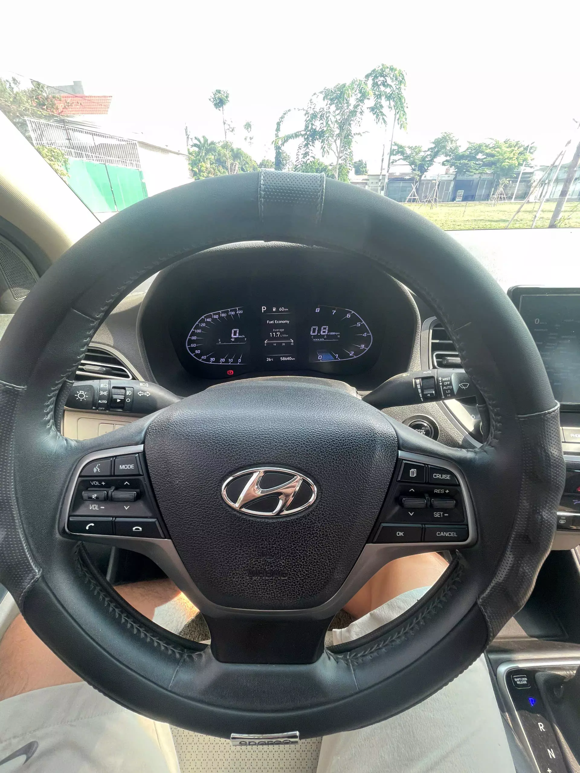  Cần bán Hyundai Accent 2021 ATH bản full cửa sổ trời xe 1 chủ từ đầu, odo 6 vạn km-5