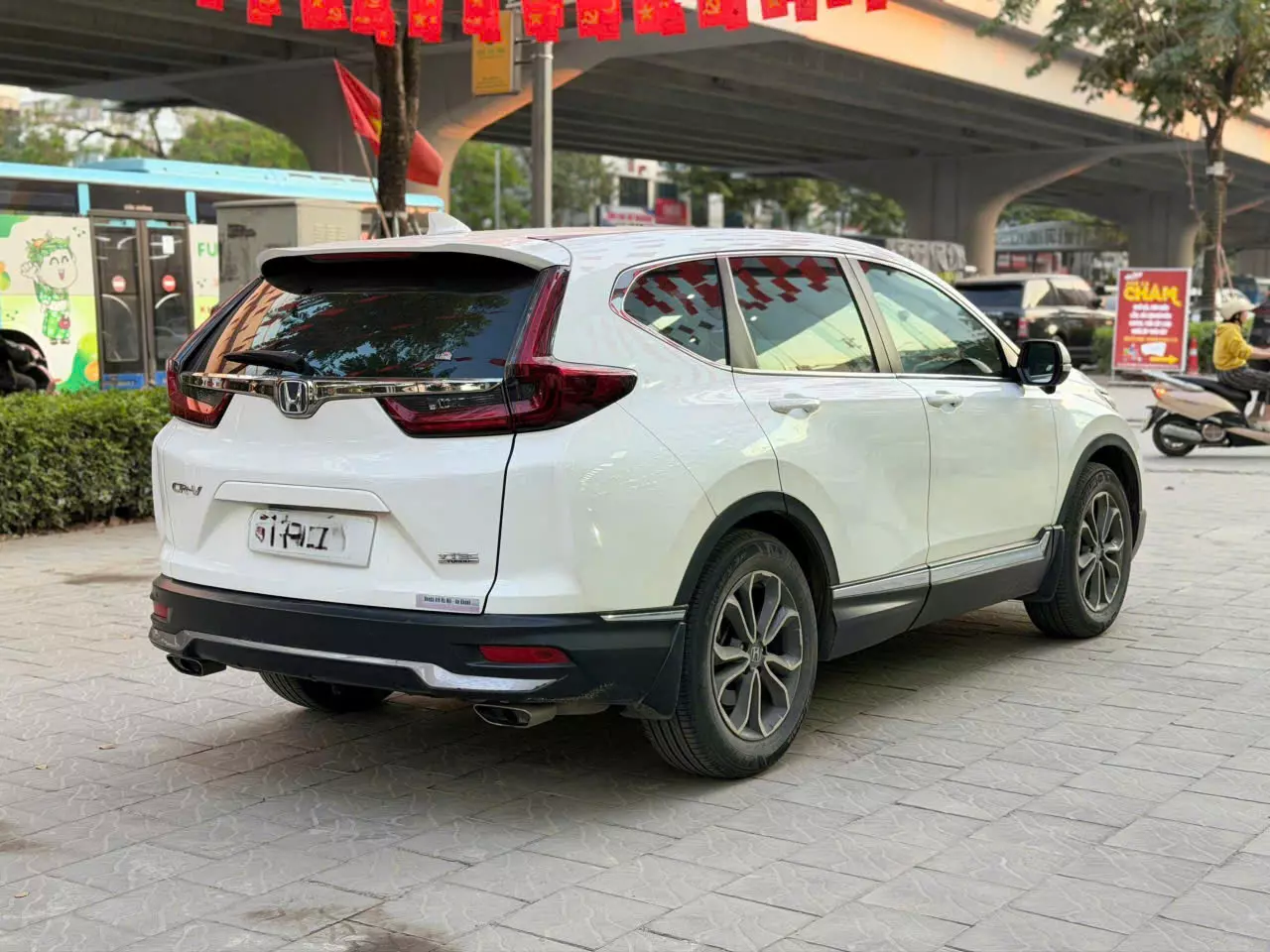 Bán Honda CR V L 2022, màu trắng, nhập khẩu chính hãng, giá 890tr-3