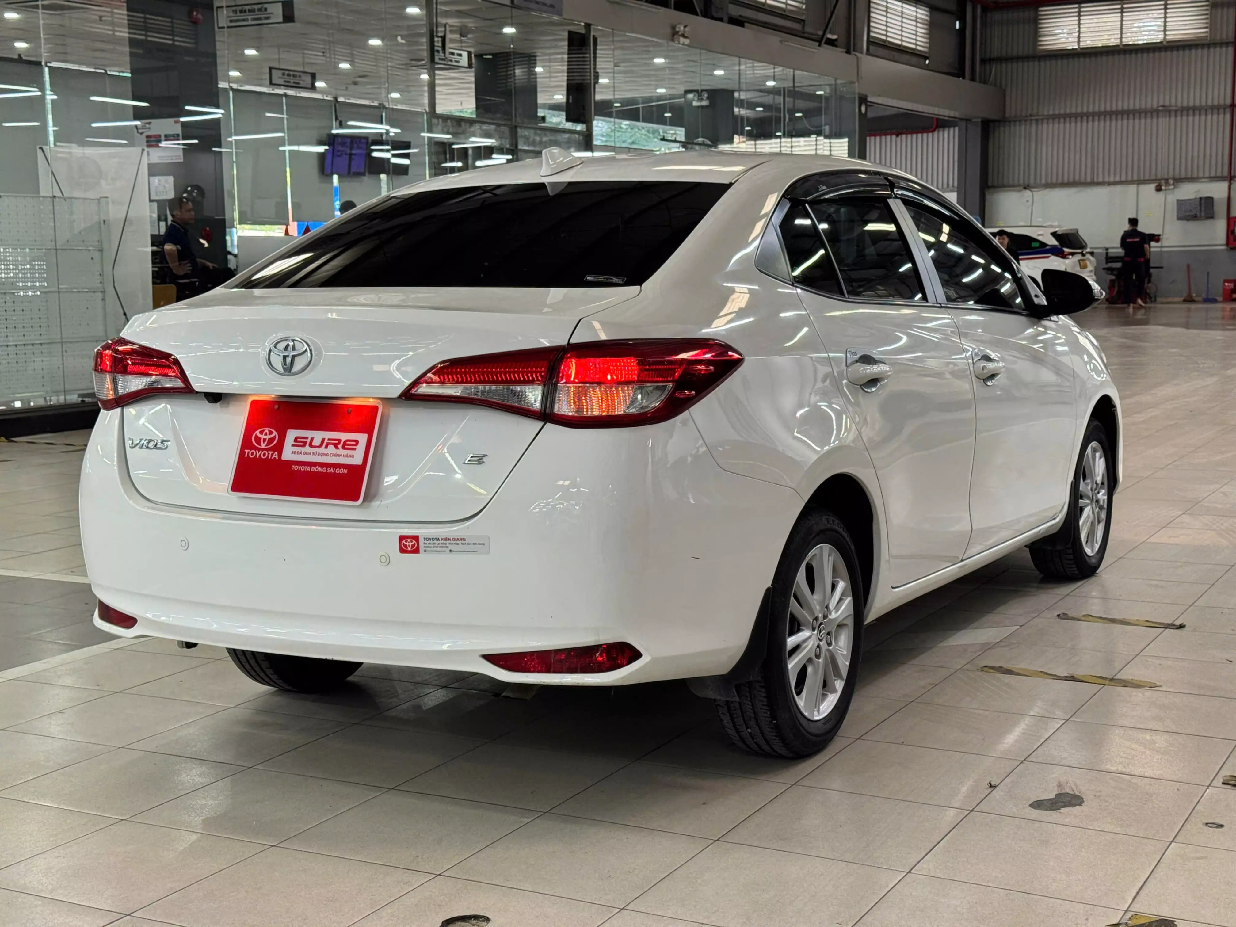 Xe Toyota Vios Vios 1.5 E MT 2020 2020, màu trắng, giá chỉ 330 triệu-6