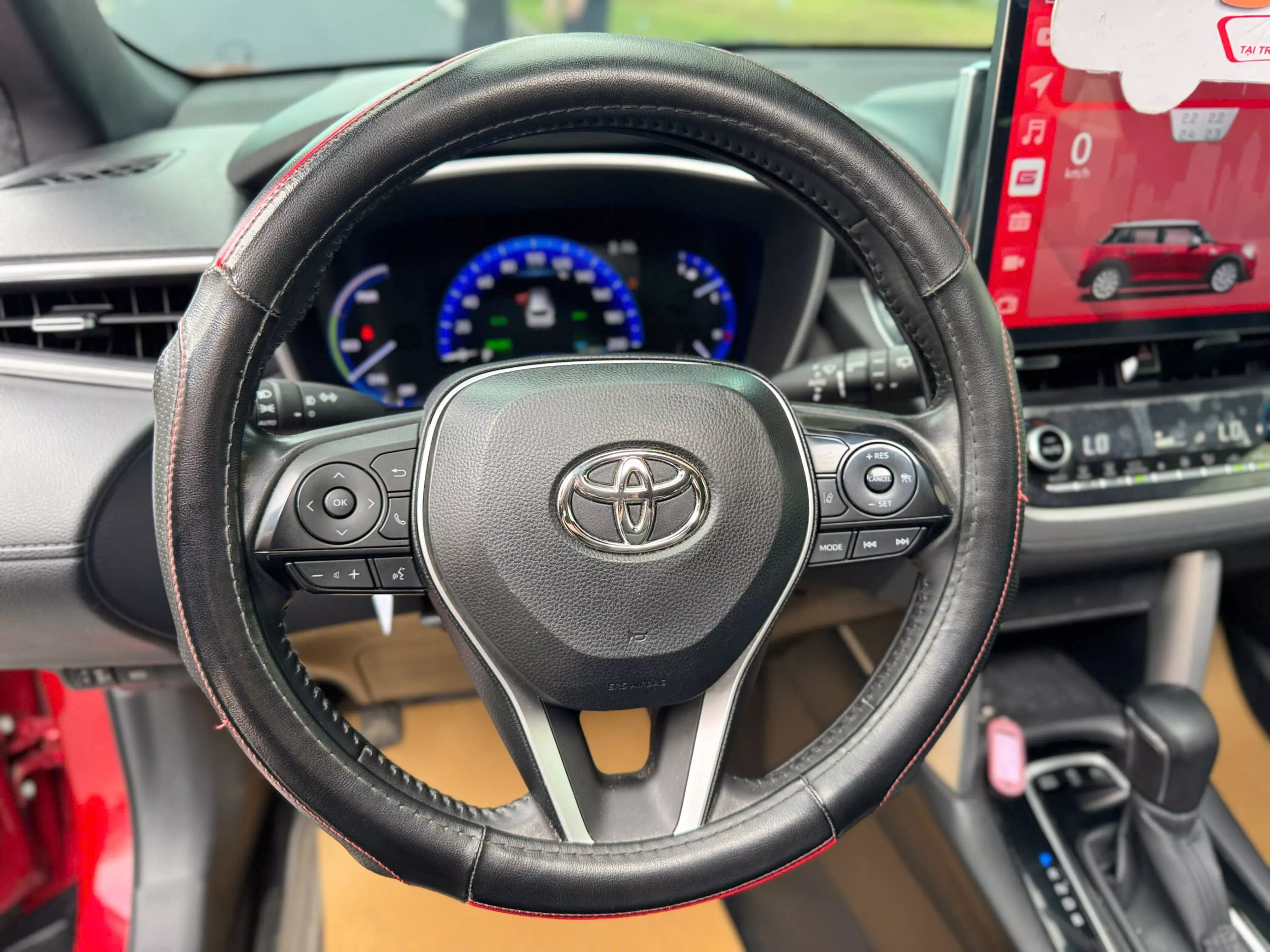 Cần bán gấp Toyota Corolla Cross Cross 1.8 HEV 2021, màu đỏ, nhập khẩu chính hãng-15