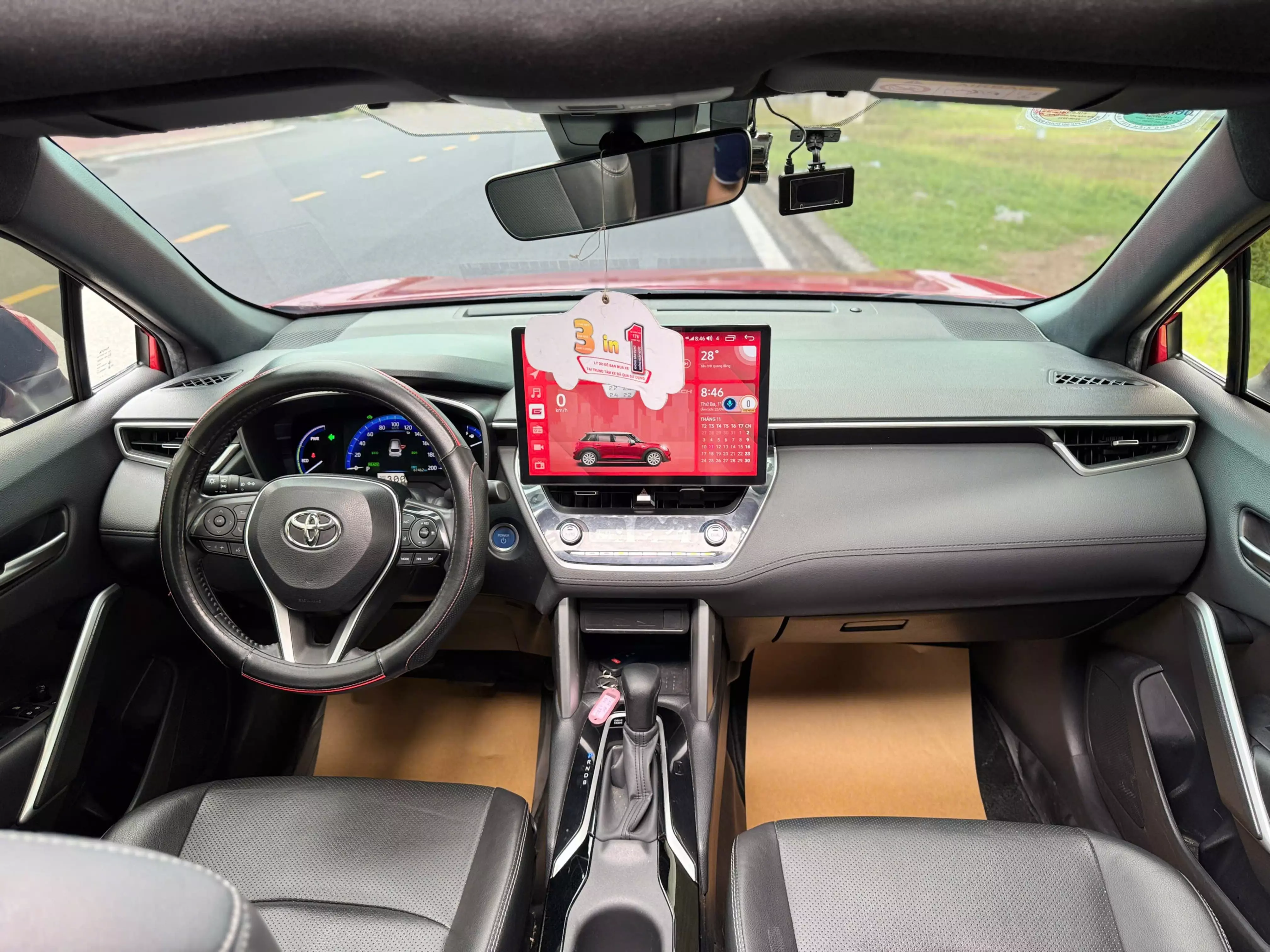 Cần bán gấp Toyota Corolla Cross Cross 1.8 HEV 2021, màu đỏ, nhập khẩu chính hãng-18