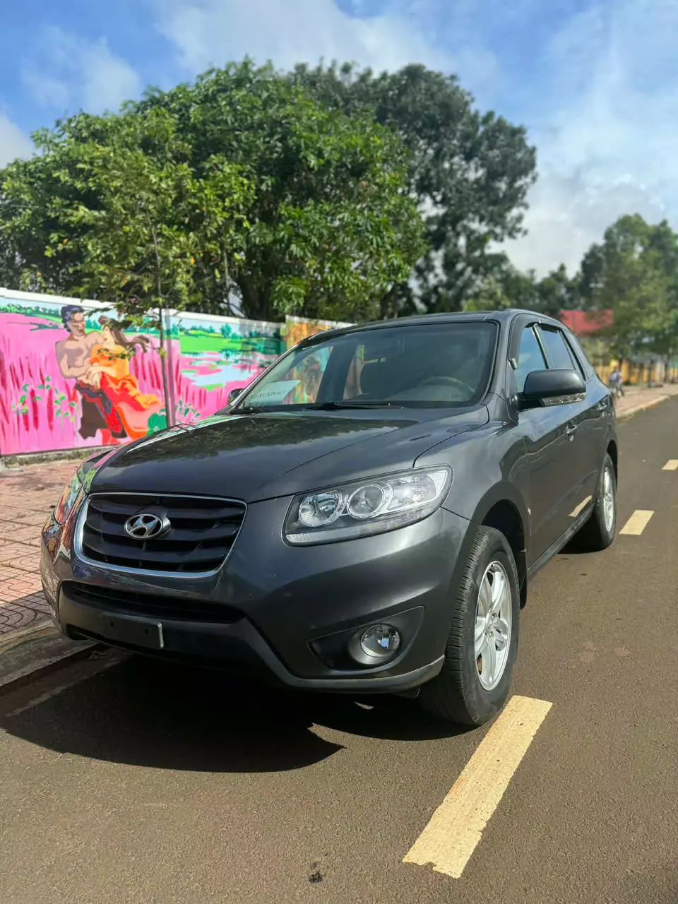  Santafe 2010 máy xăng 2.4 MT 5chỗ-7