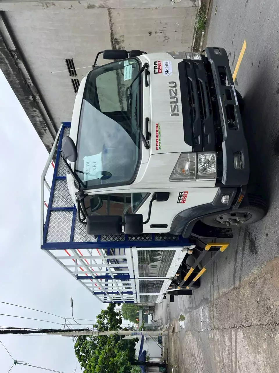 ISUZU FRR650 MUI BẠT NHÔM, KÈO ĐÀ LẠT-1