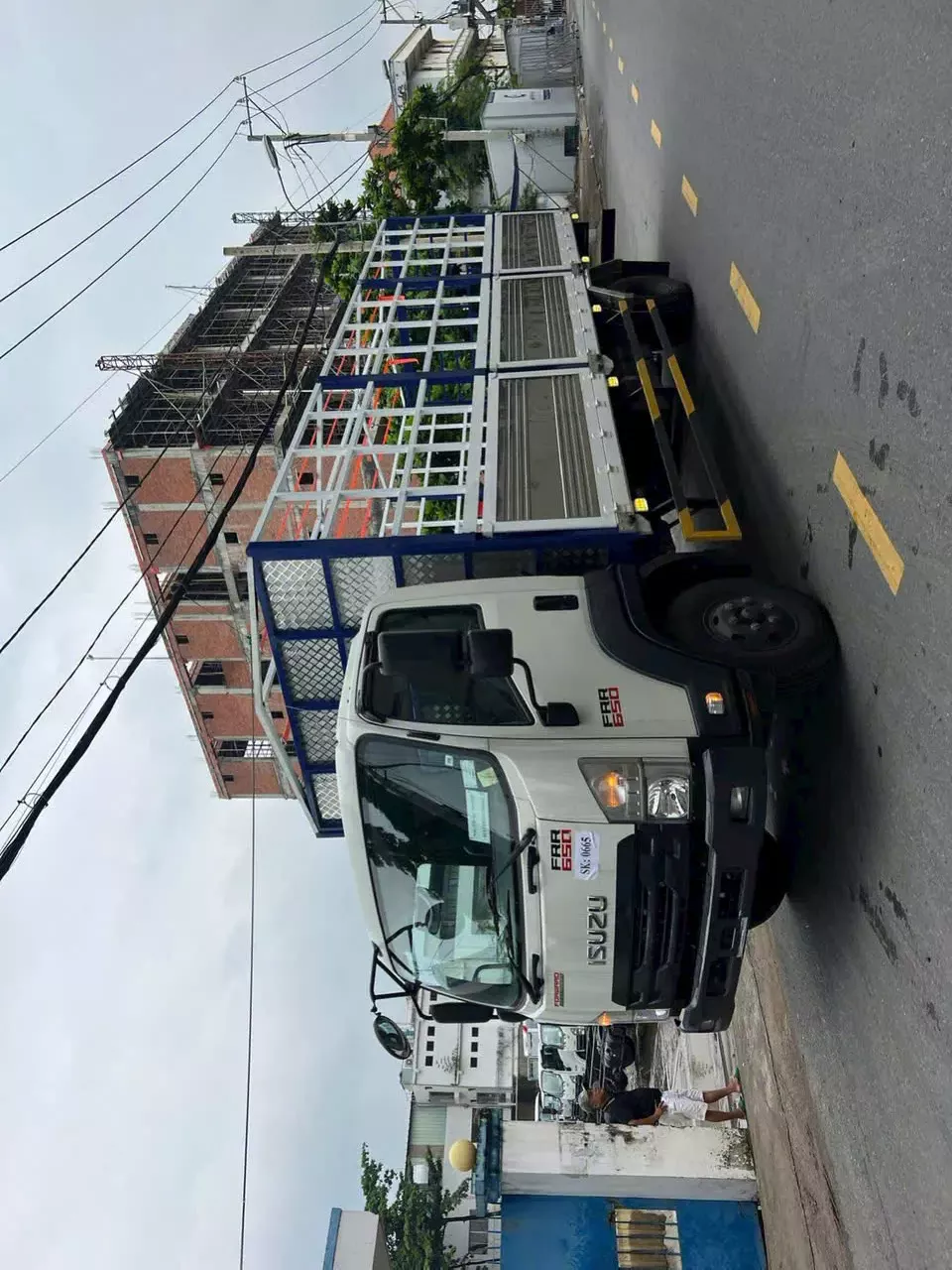 ISUZU FRR650 MUI BẠT NHÔM, KÈO ĐÀ LẠT-3