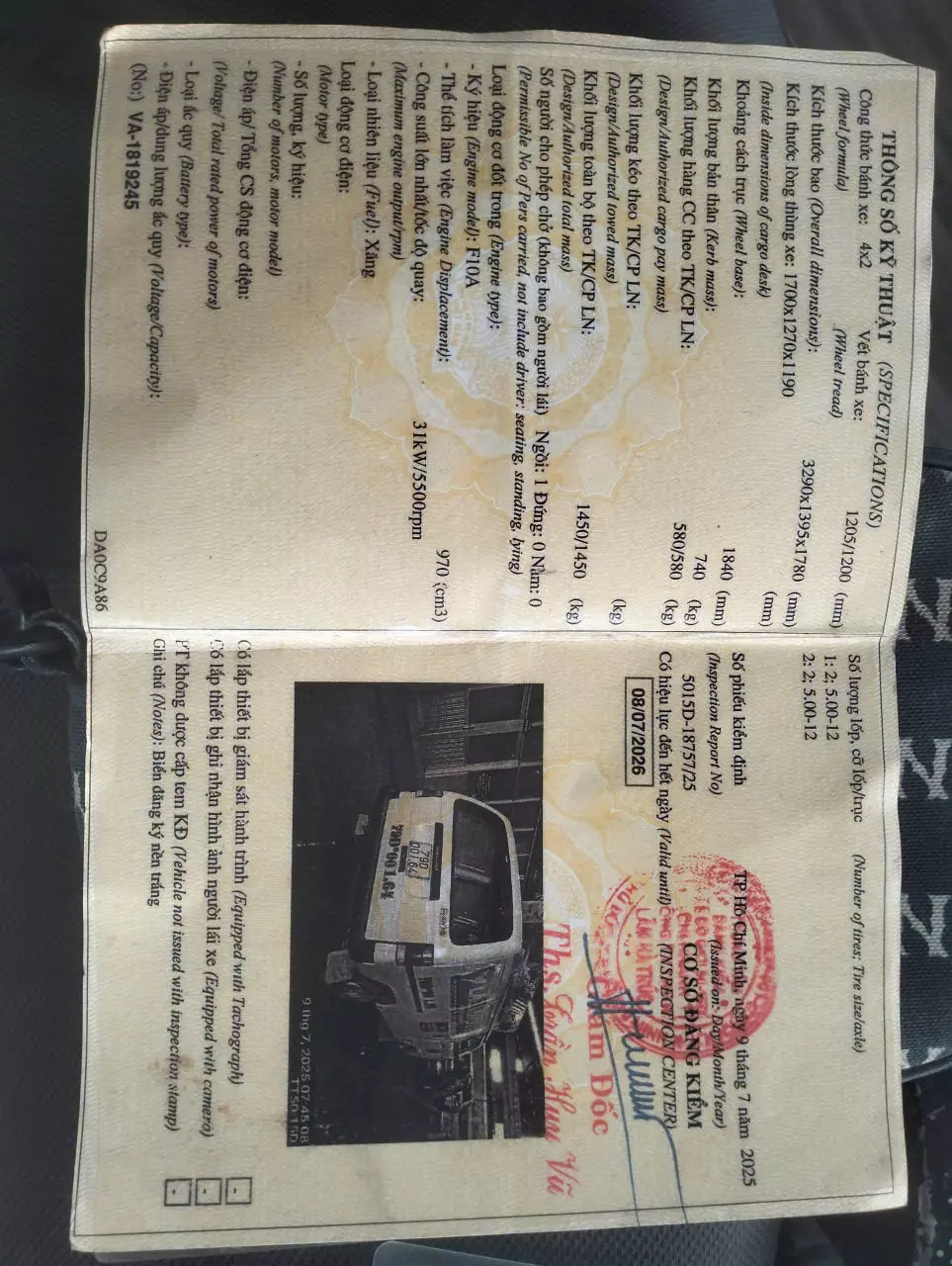 Cần bán xe van Suzuki đời 2018 – xe nhà sử dụng kỹ-0